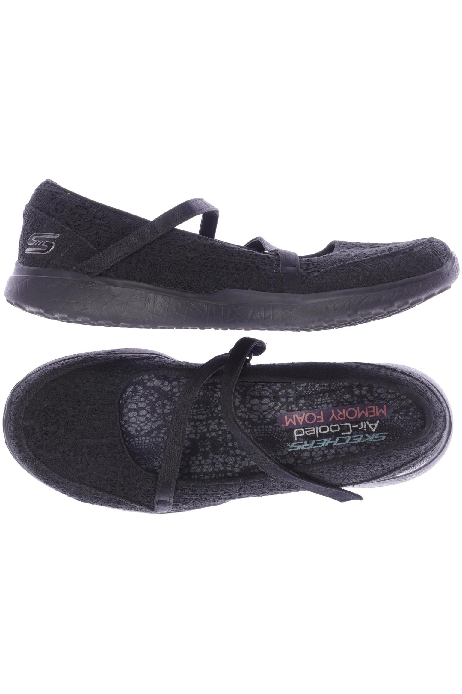 

SKECHERS Damen Ballerinas, schwarz