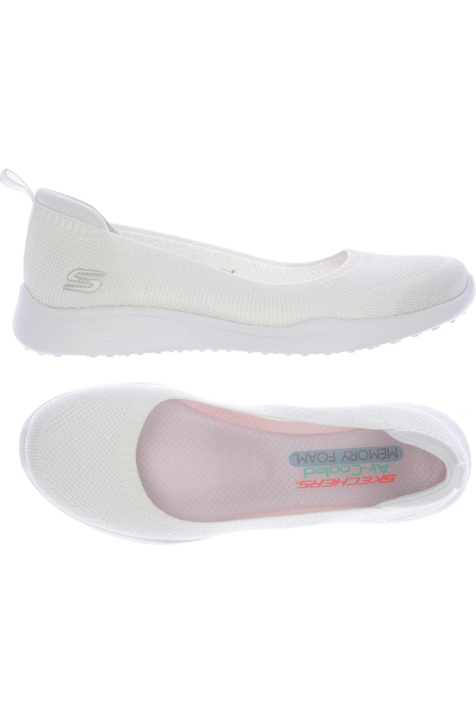 

SKECHERS Damen Ballerinas, weiß