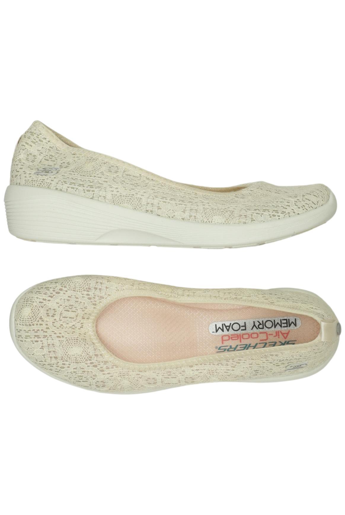 

Skechers Damen Ballerinas, cremeweiß, Gr. 36