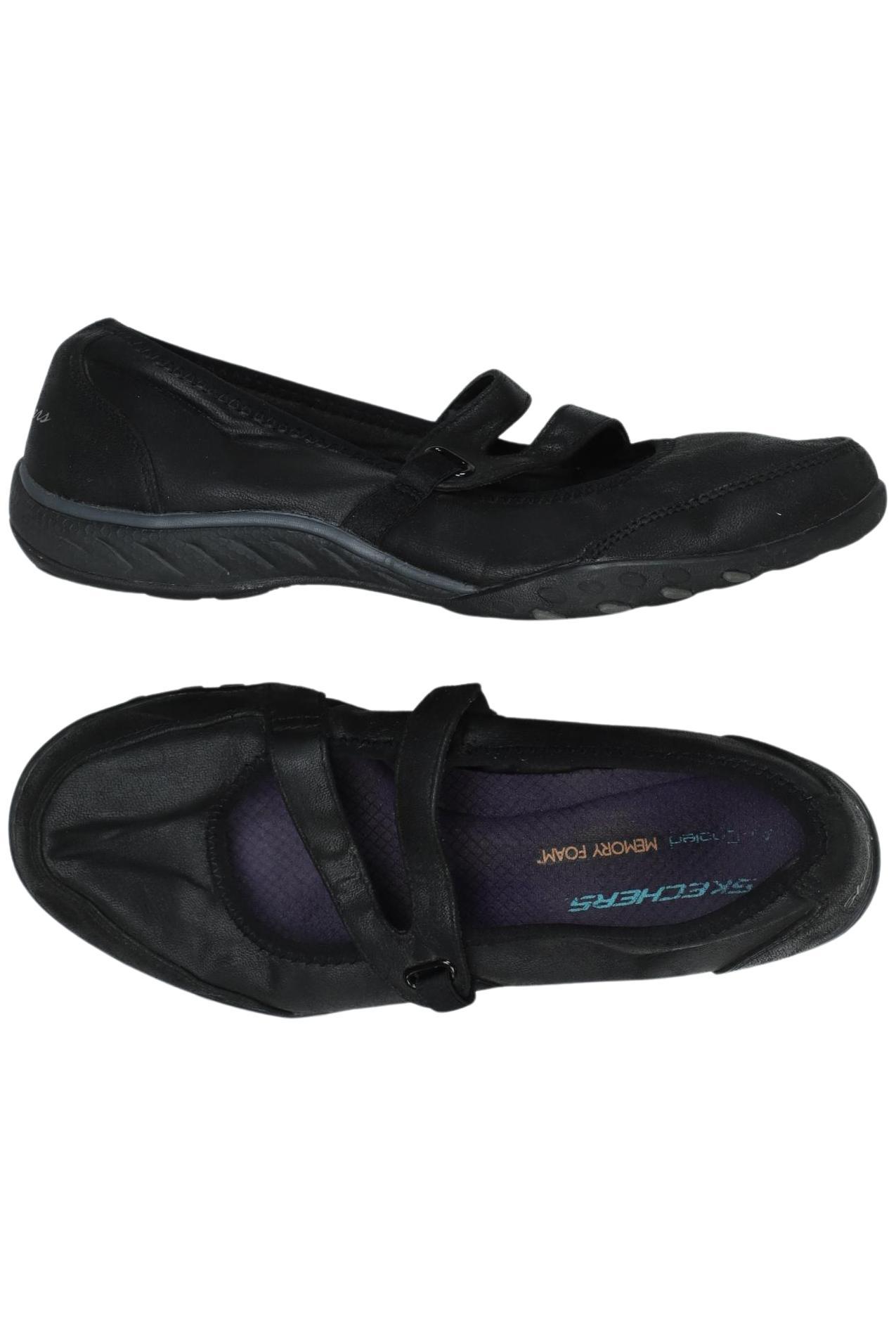 

Skechers Damen Ballerinas, schwarz, Gr. 37.5