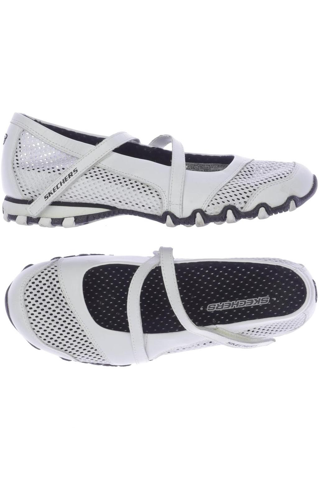 

Skechers Damen Ballerinas, weiß, Gr. 36