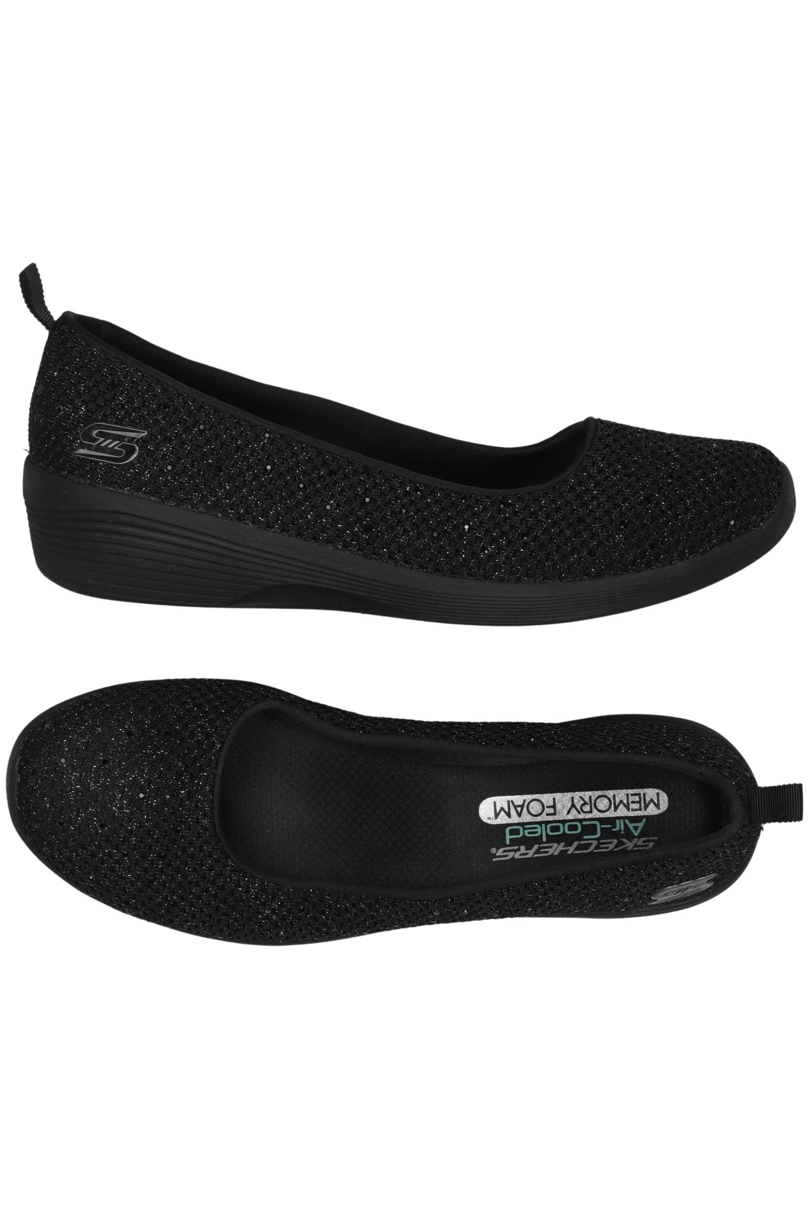 

Skechers Damen Ballerinas, schwarz, Gr. 39