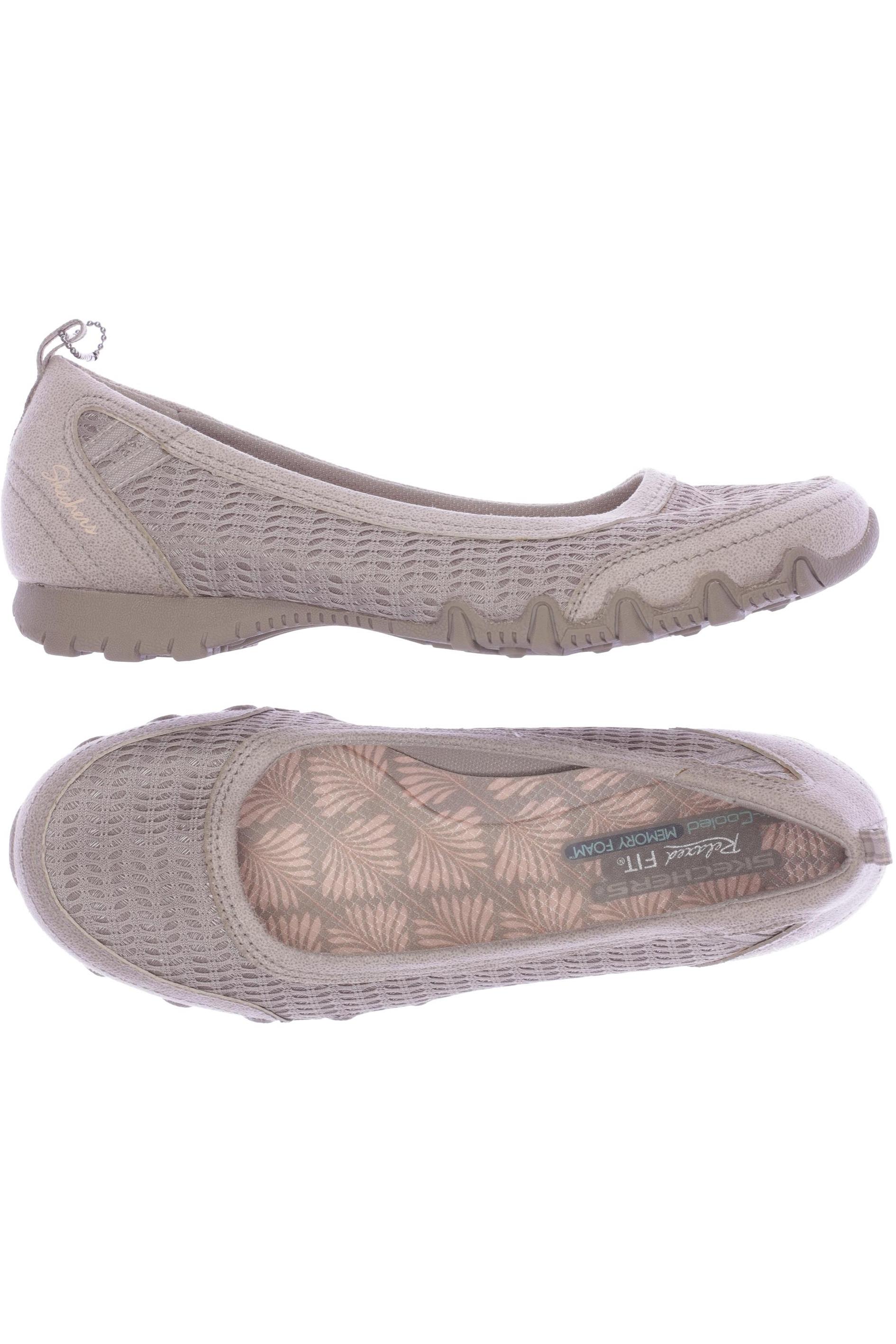 

Skechers Damen Ballerinas, beige, Gr. 40