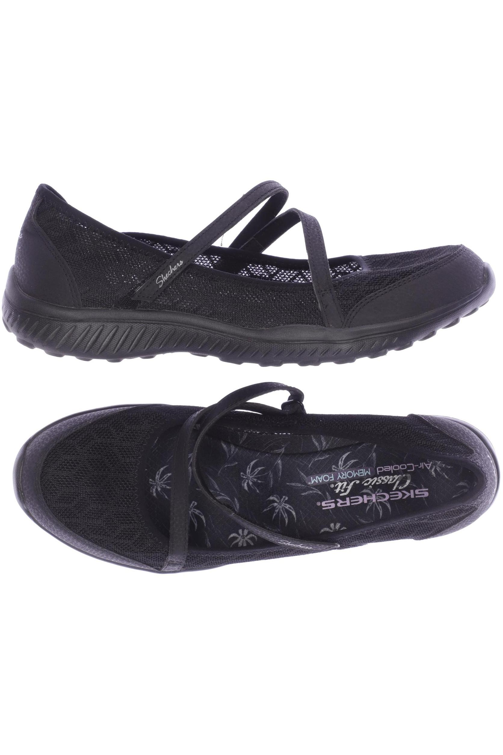 

SKECHERS Damen Ballerinas, schwarz