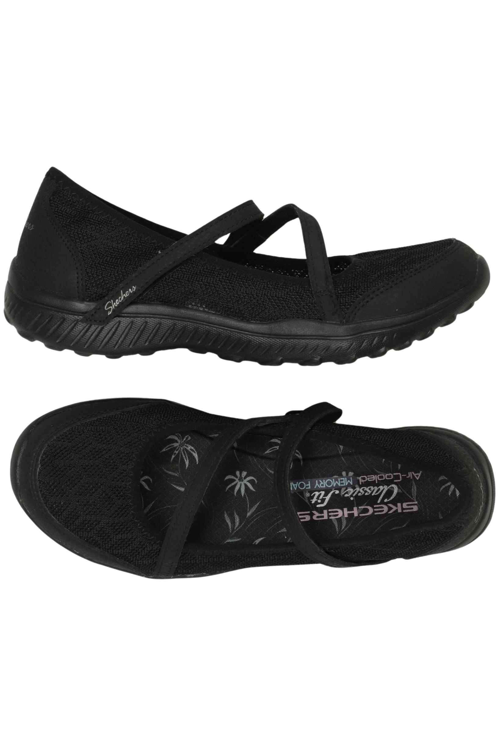 

Skechers Damen Ballerinas, schwarz, Gr. 36