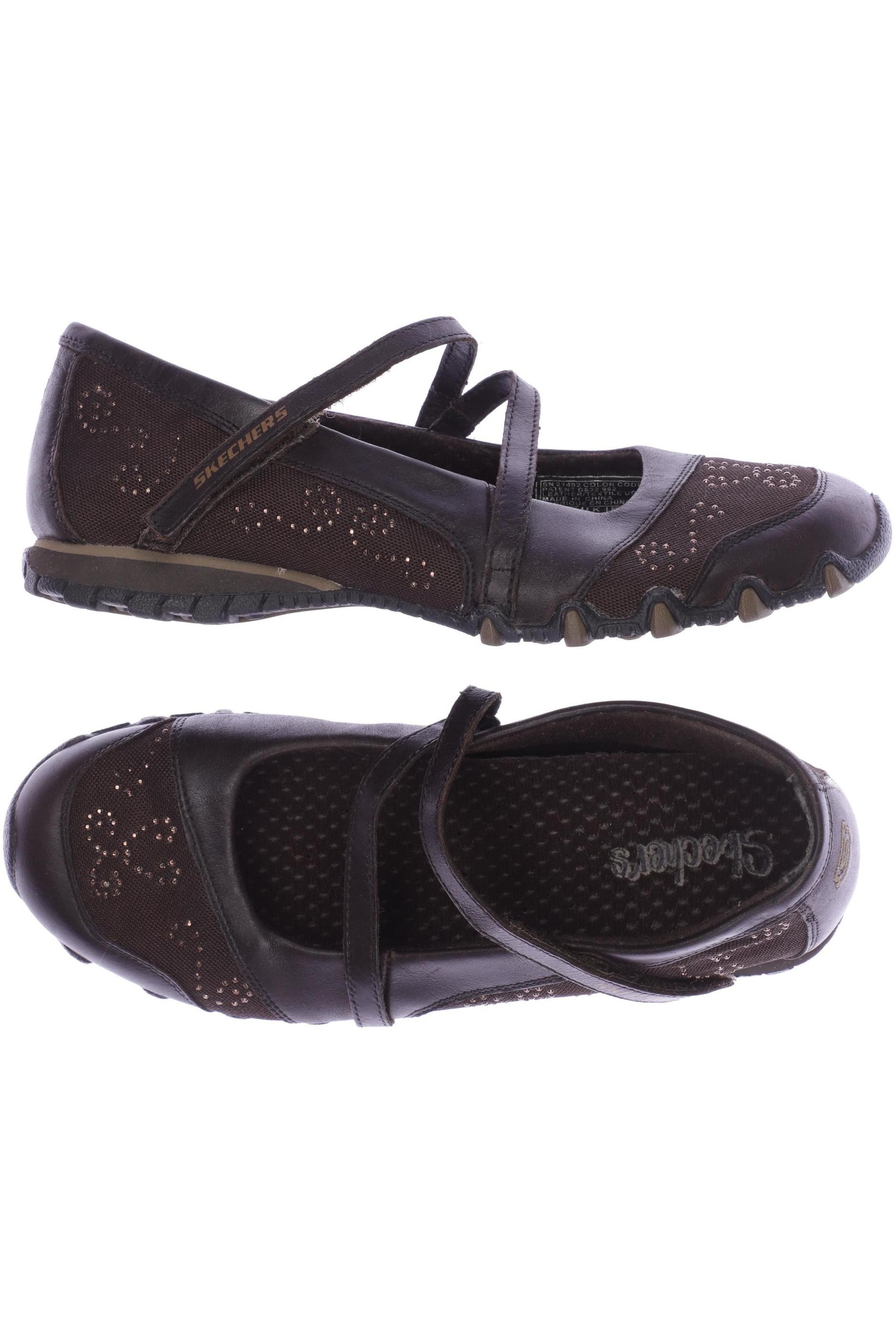 

Skechers Damen Ballerinas, braun, Gr. 37