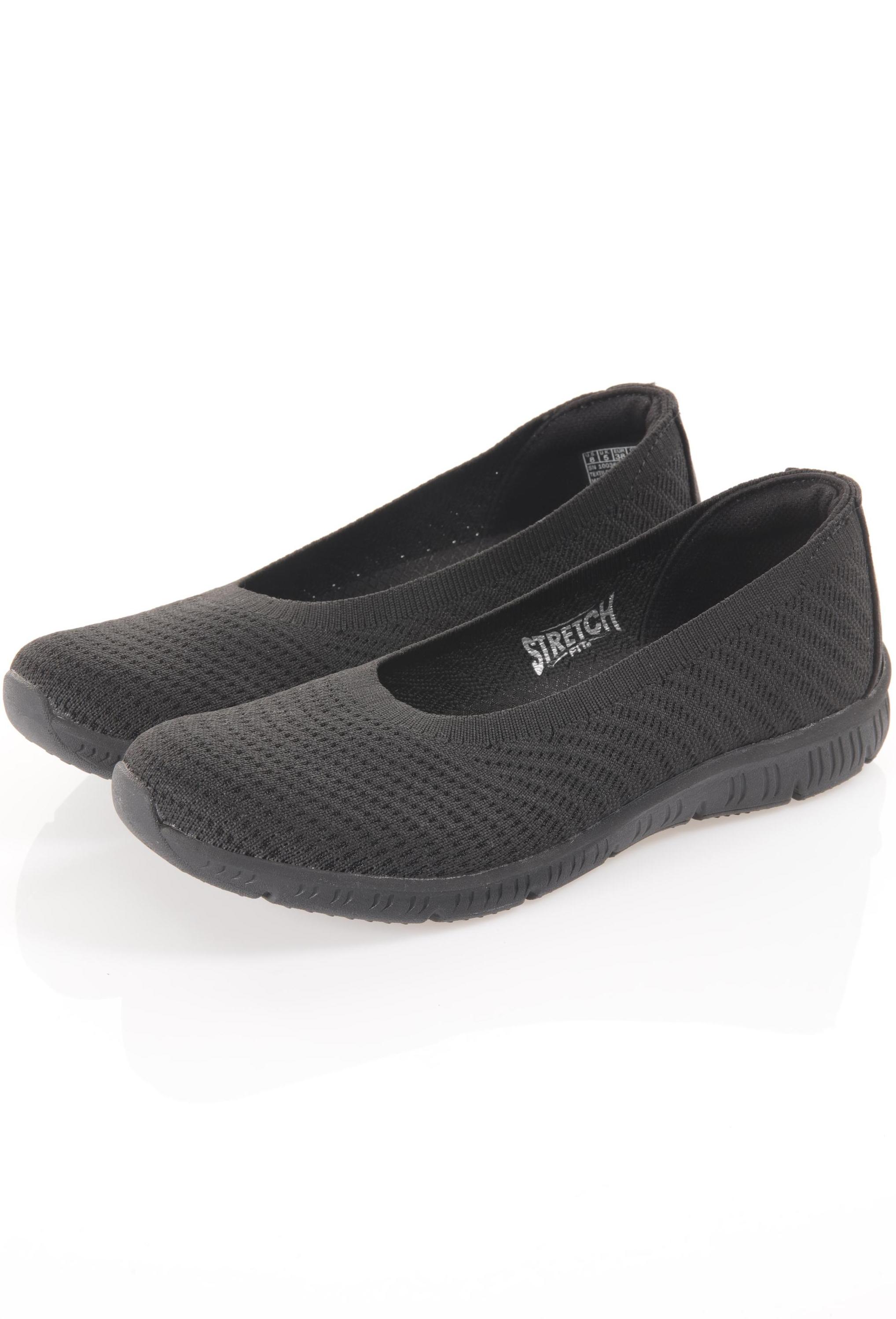 

SKECHERS Damen Ballerinas, schwarz