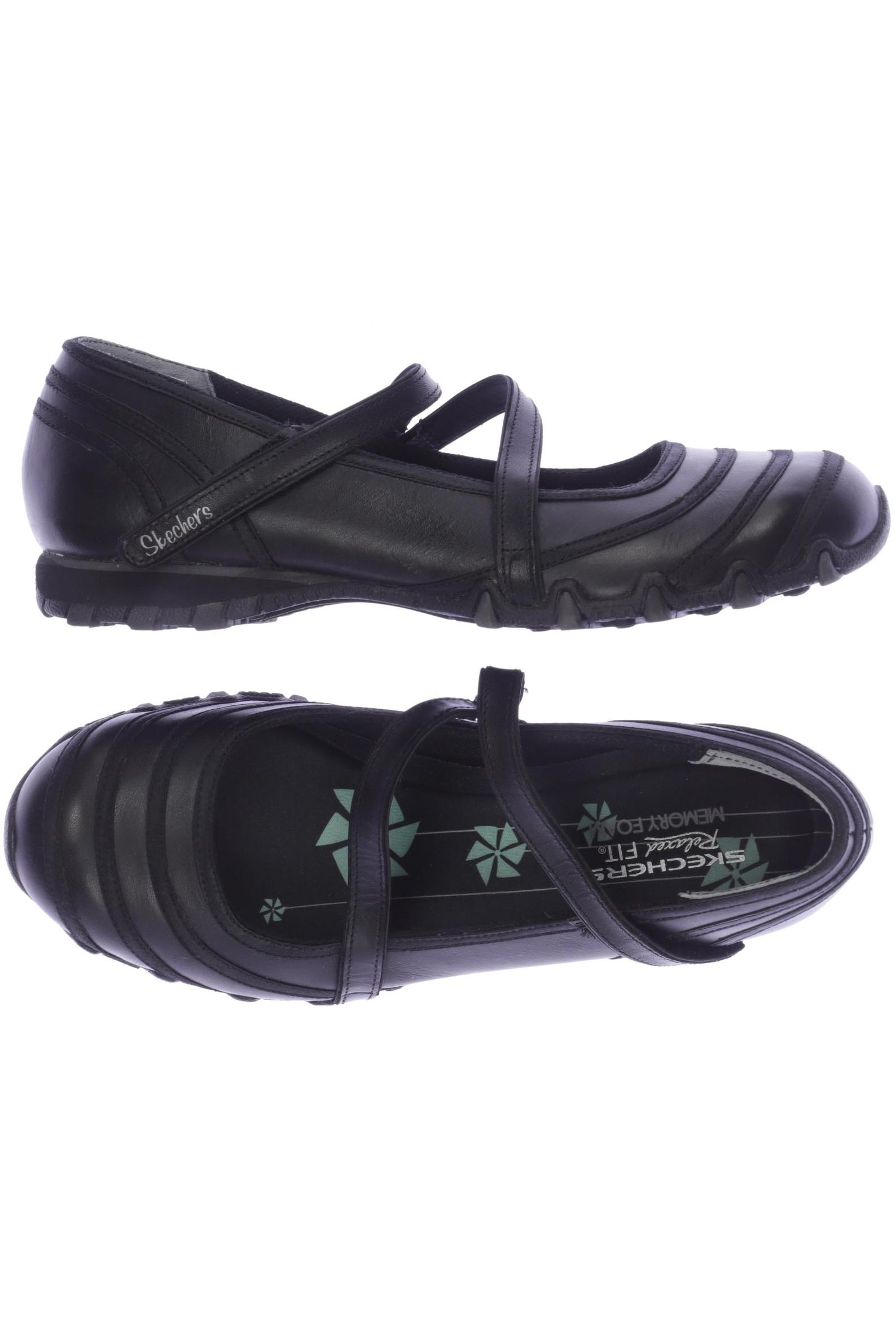 

SKECHERS Damen Ballerinas, schwarz