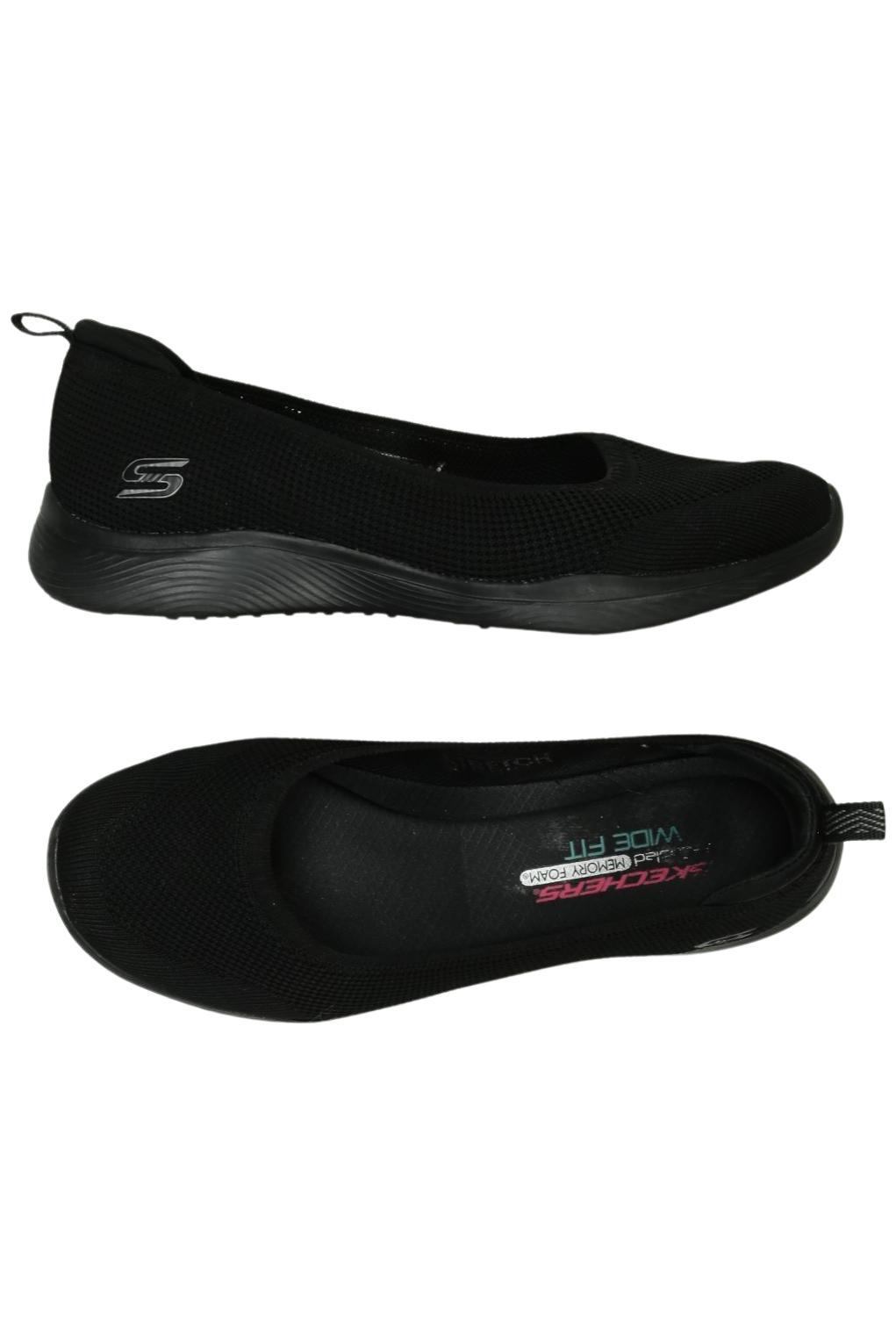 

Skechers Damen Ballerinas, schwarz, Gr. 38