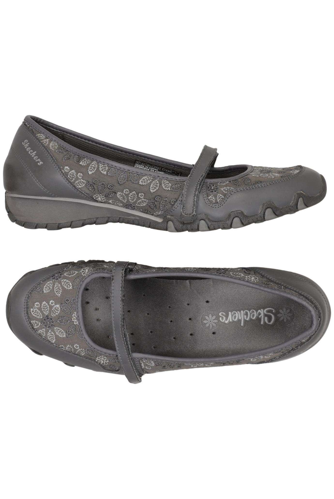 

Skechers Damen Ballerinas, grau, Gr. 40