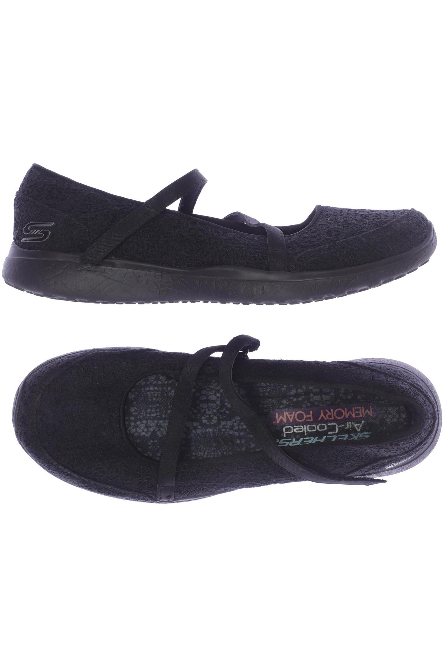 

Skechers Damen Ballerinas, schwarz, Gr. 38