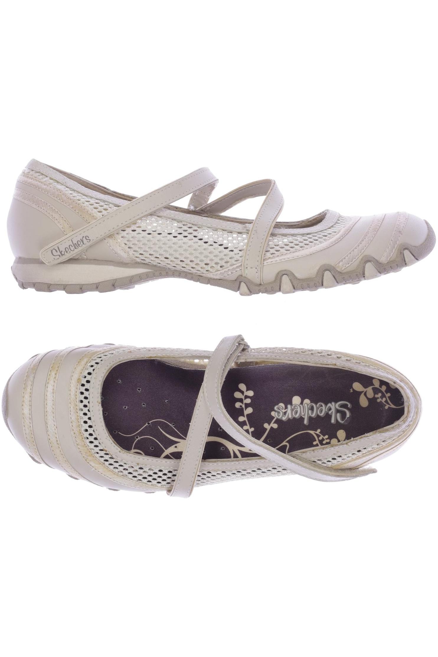 

Skechers Damen Ballerinas, beige, Gr. 38