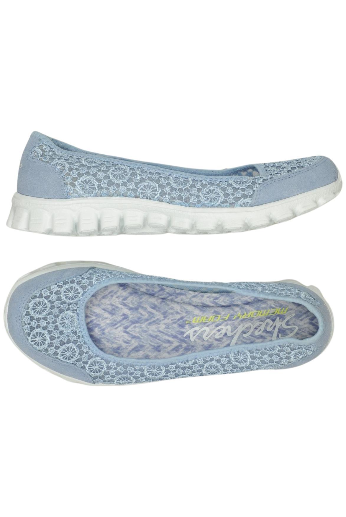 

Skechers Damen Ballerinas, hellblau, Gr. 35.5