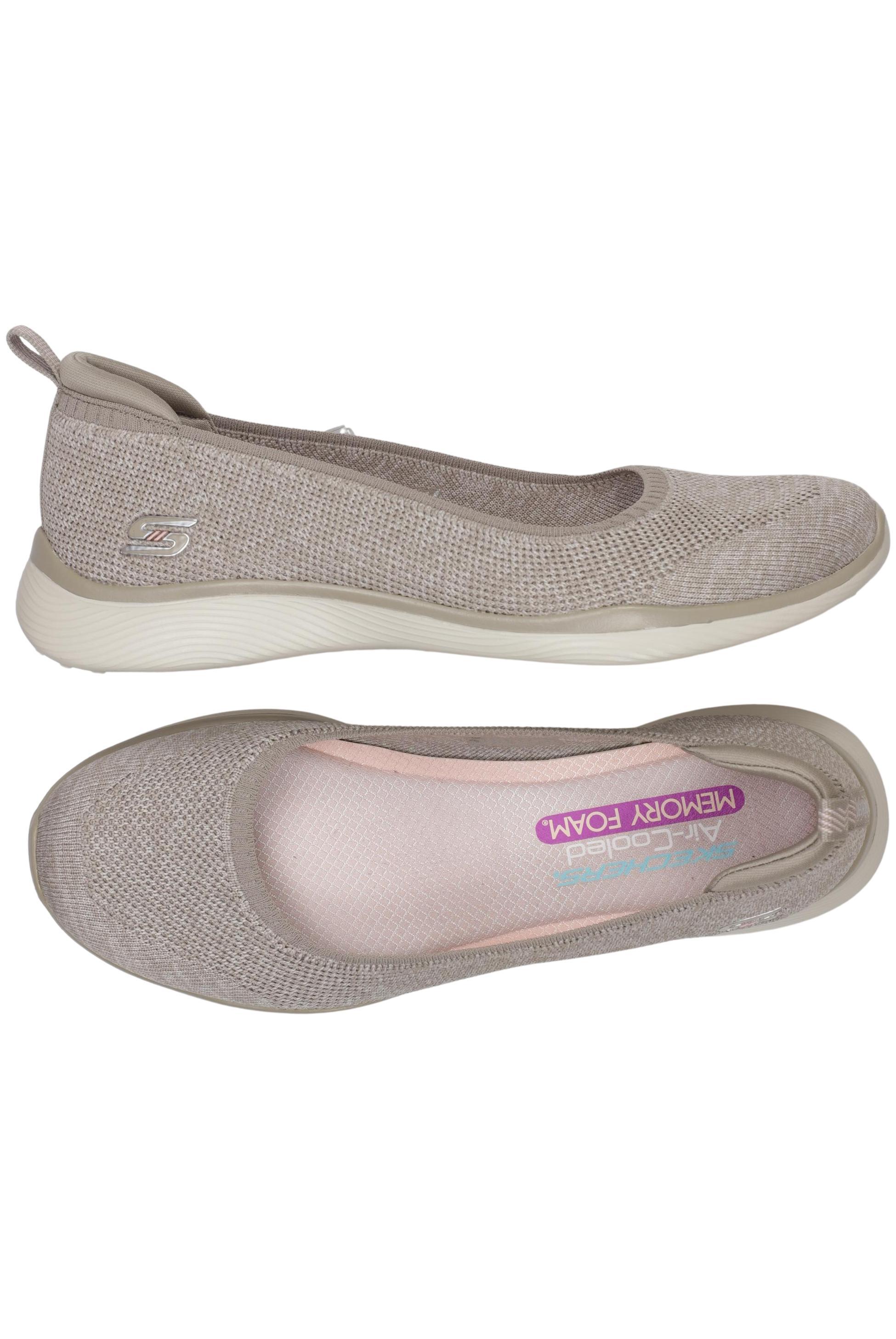 

Skechers Damen Ballerinas, beige, Gr. 39