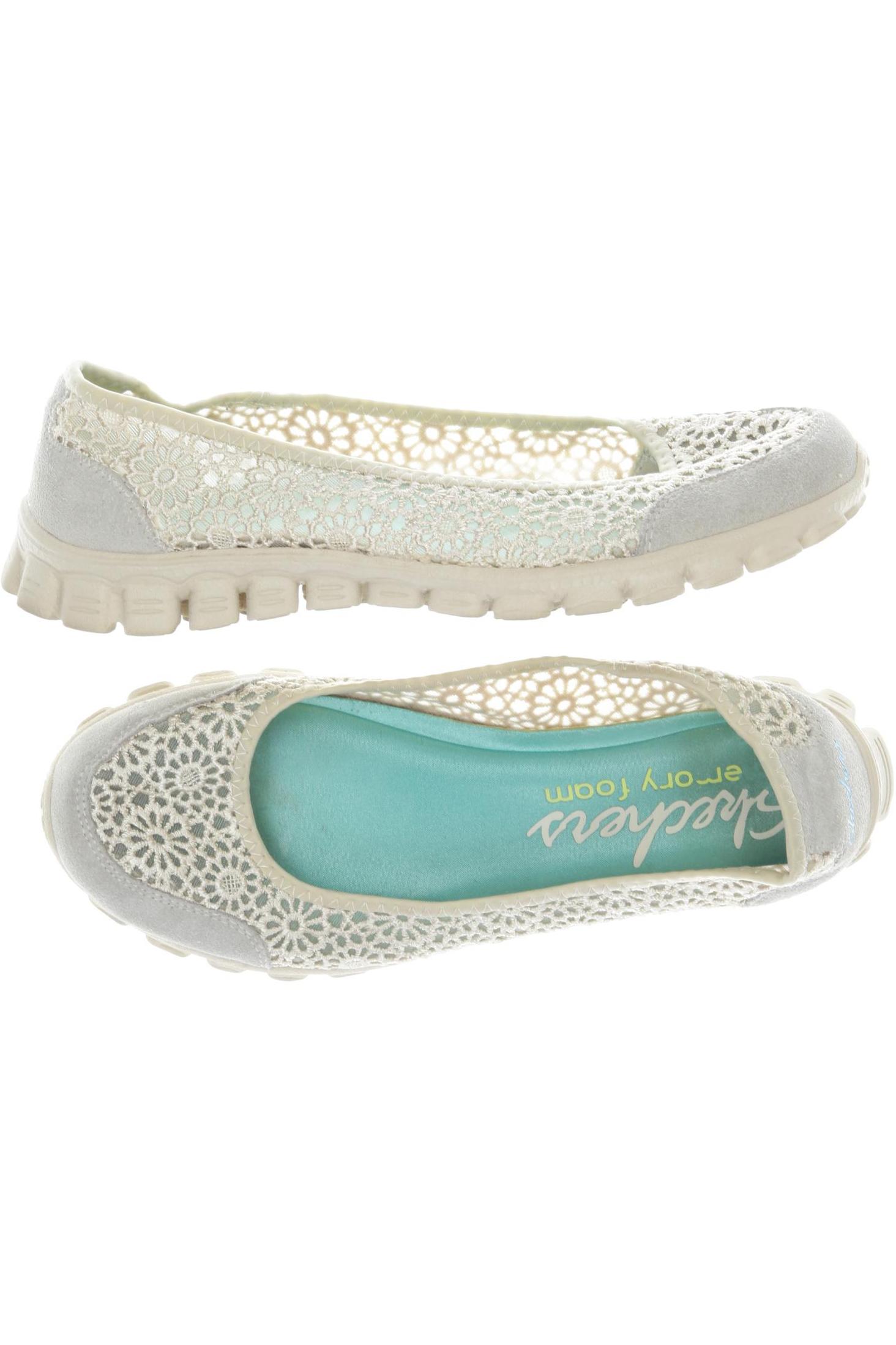 

Skechers Damen Ballerinas, cremeweiß, Gr. 38
