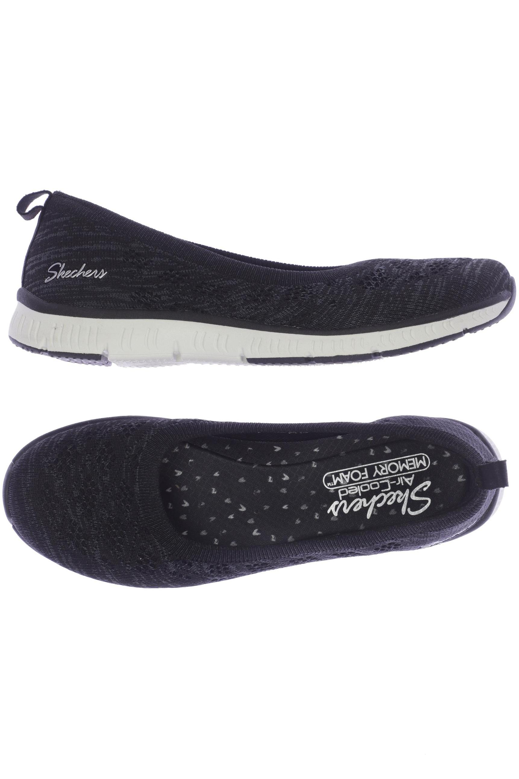 

SKECHERS Damen Ballerinas, schwarz