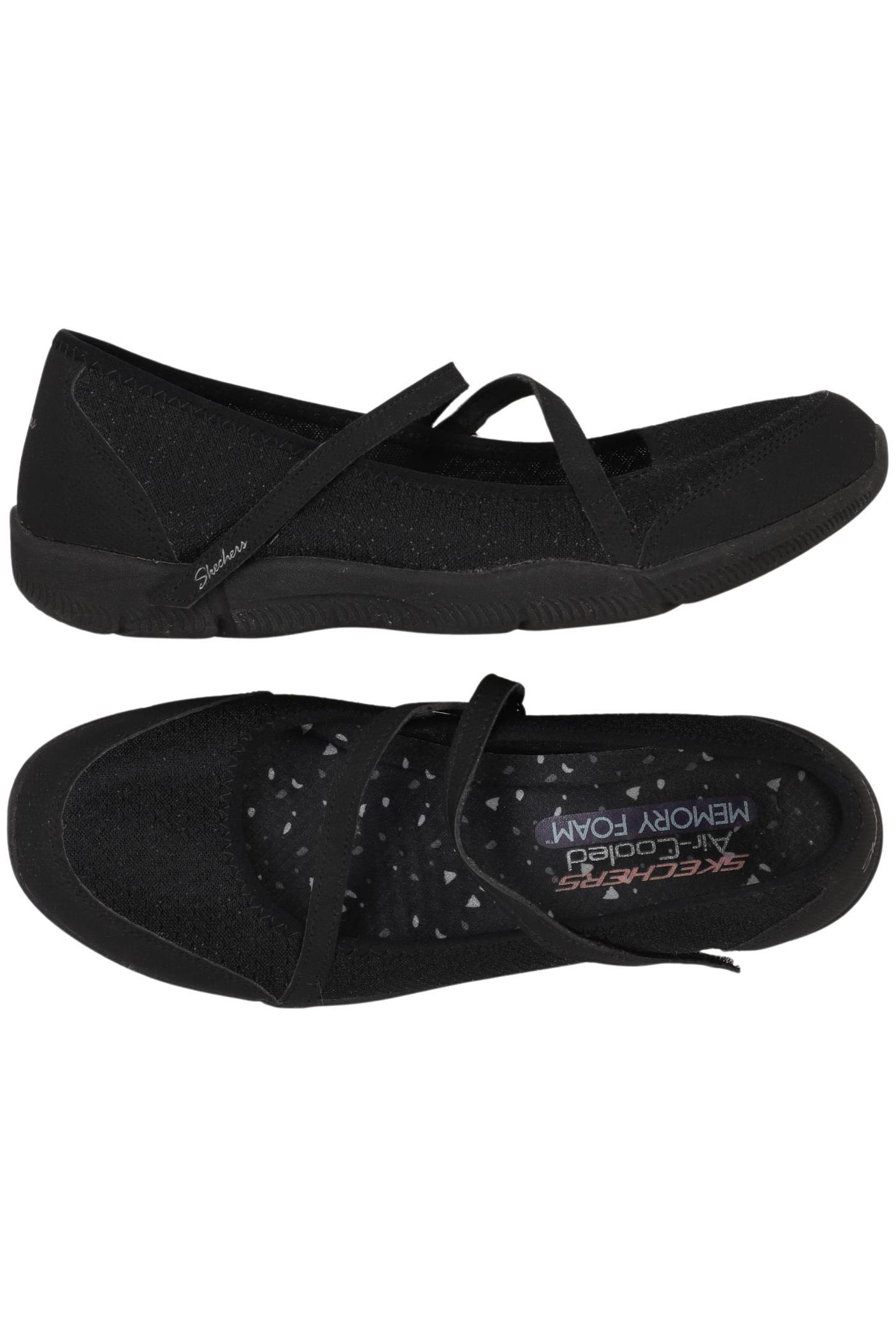 

Skechers Damen Ballerinas, schwarz, Gr. 39