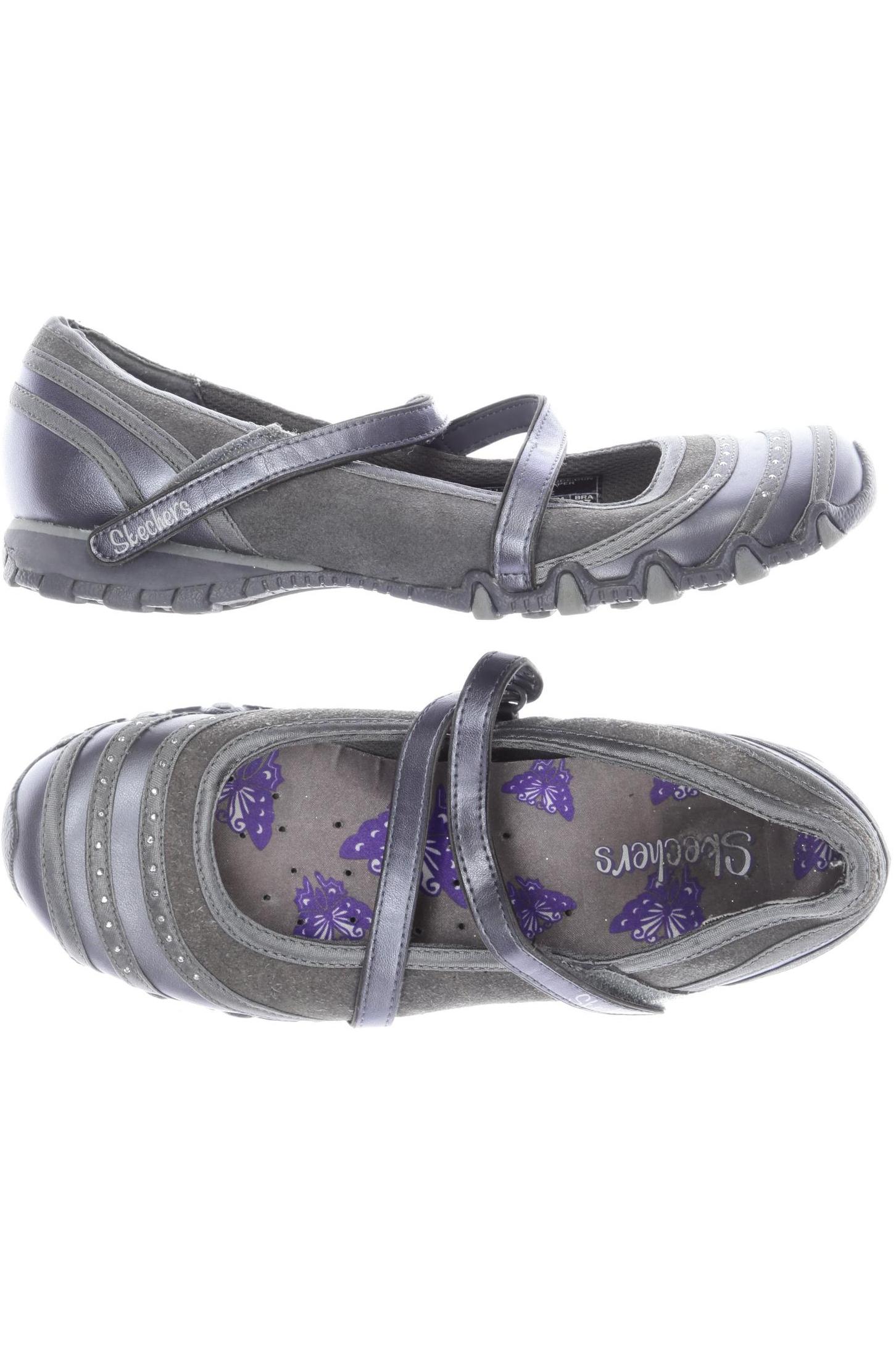 

Skechers Damen Ballerinas, grau, Gr. 38