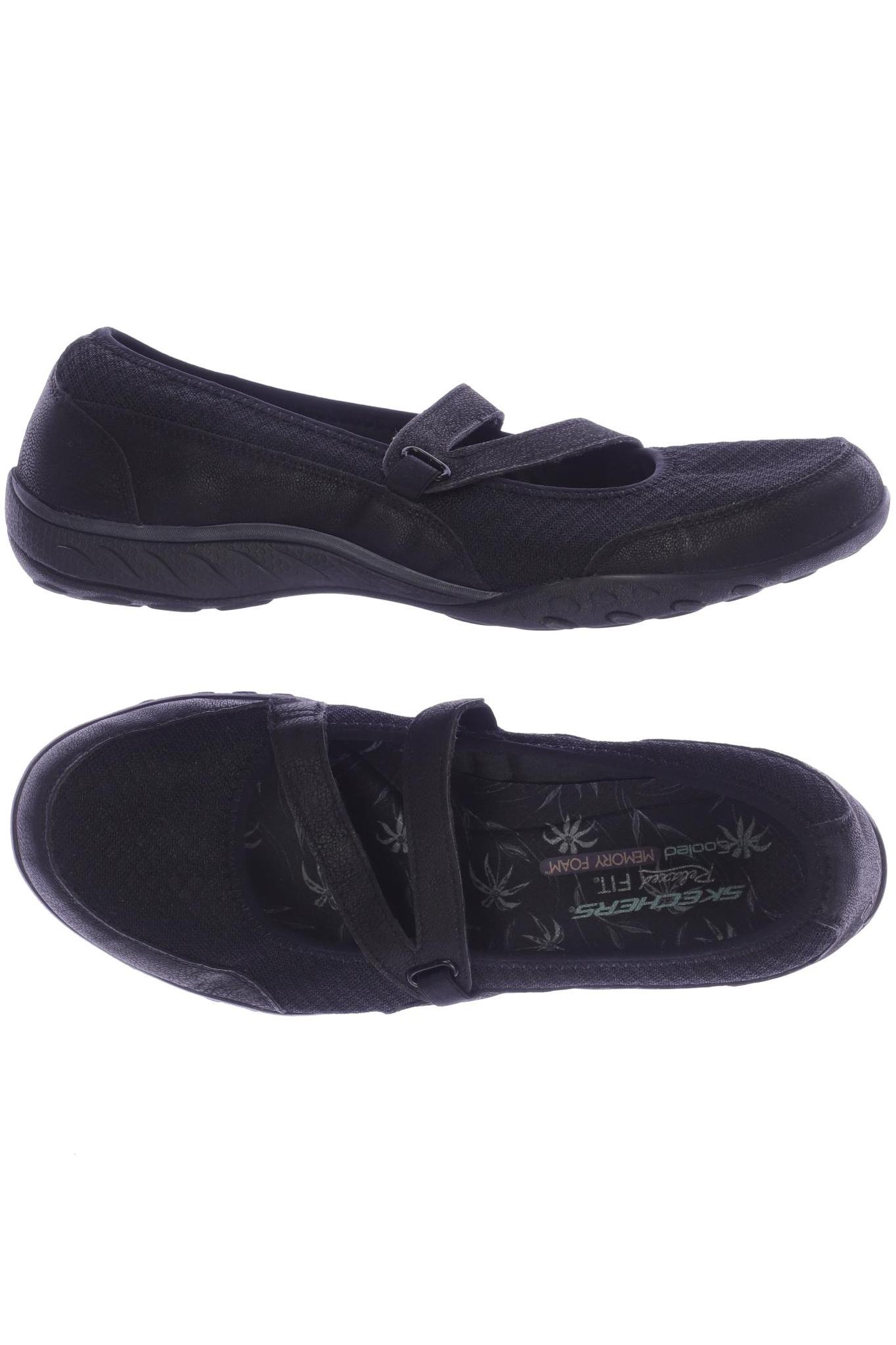 

SKECHERS Damen Ballerinas, schwarz