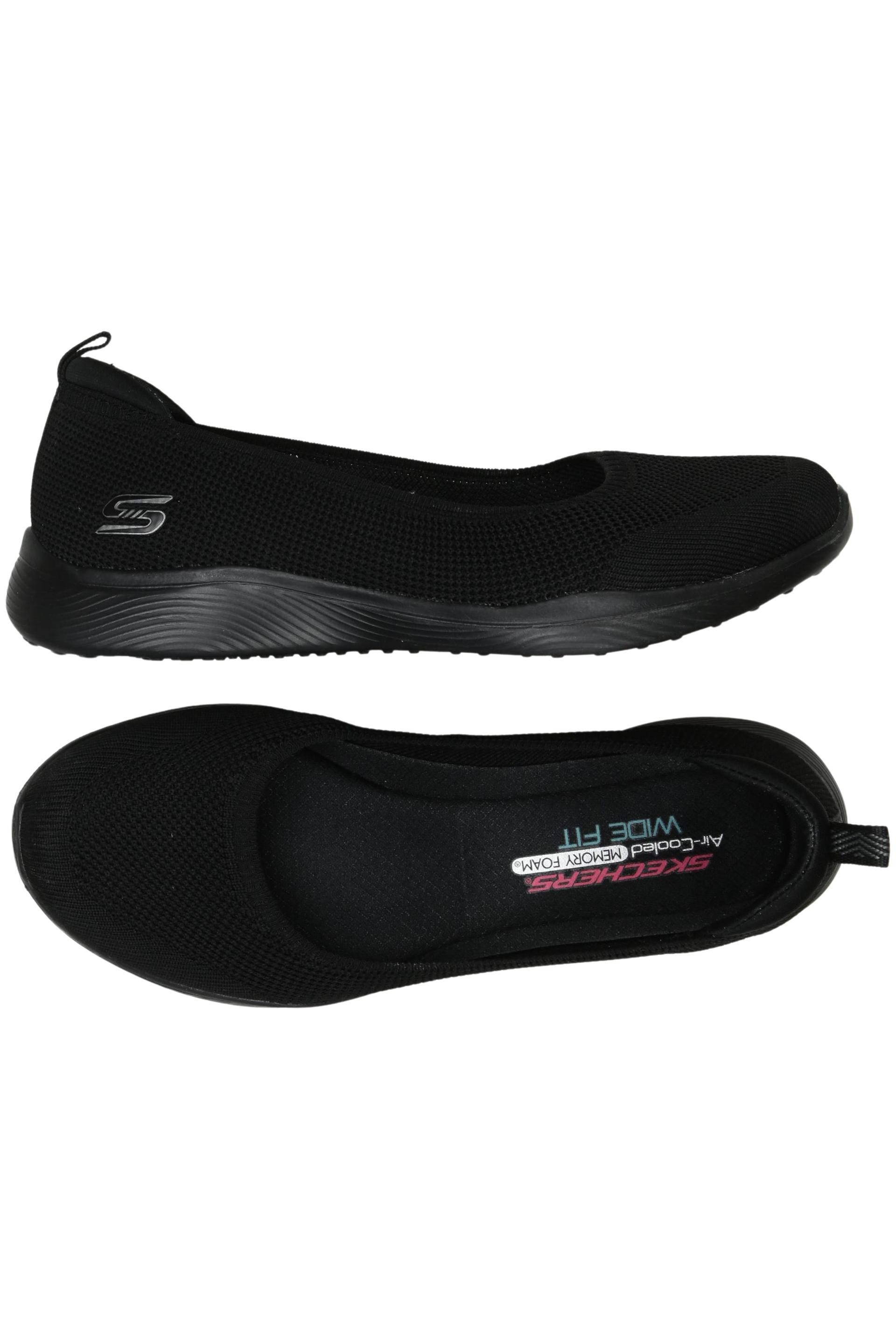 

Skechers Damen Ballerinas, schwarz, Gr. 38