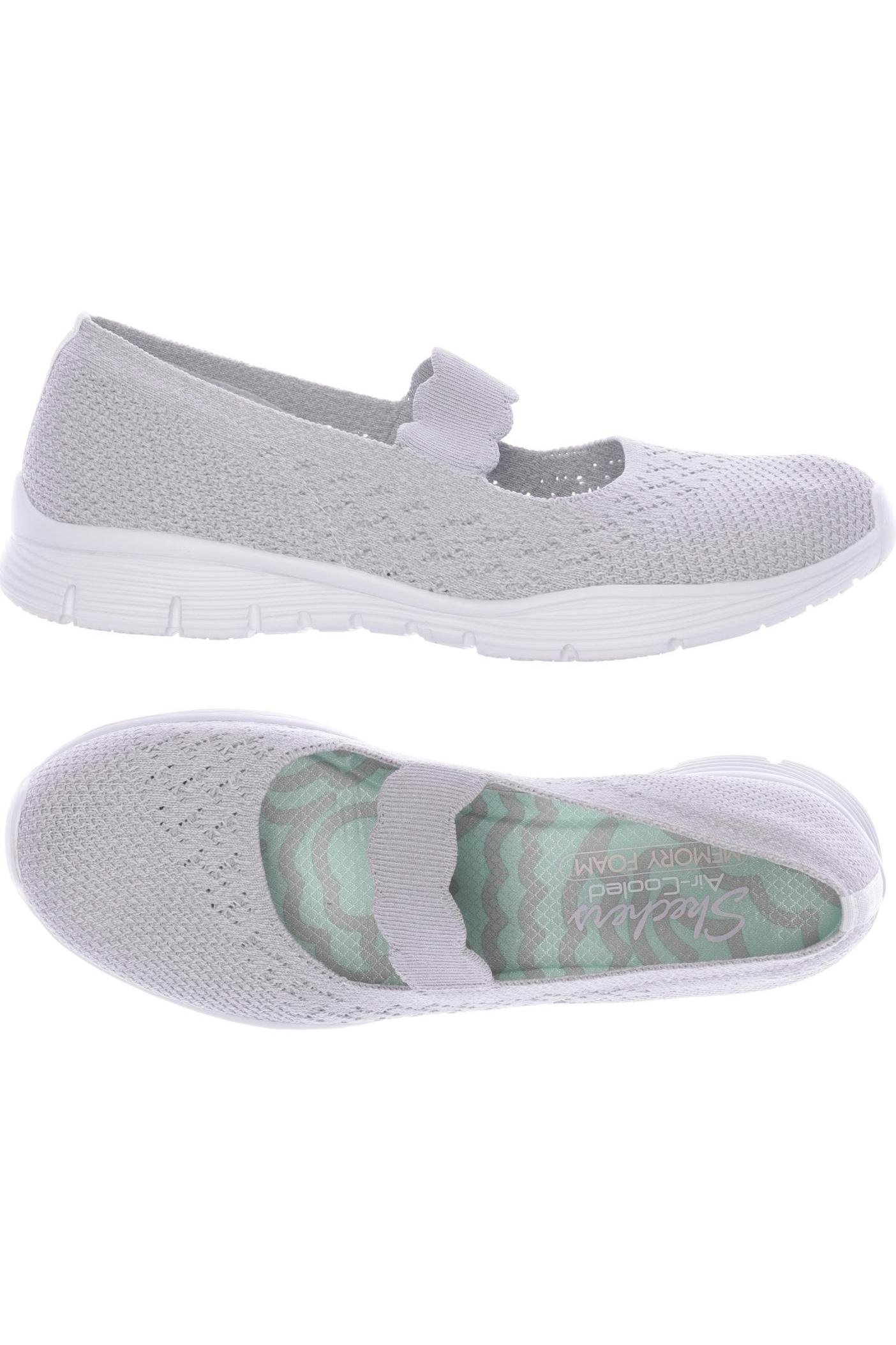 

Skechers Damen Ballerinas, grau, Gr. 39