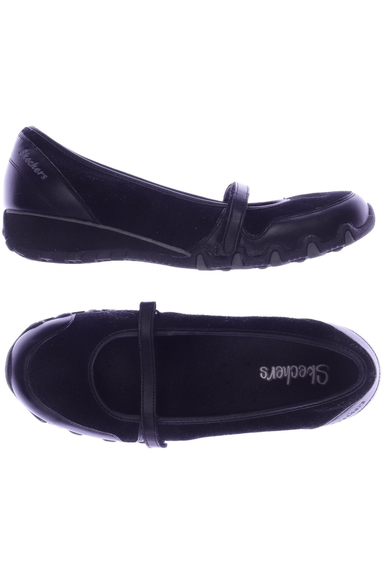 

SKECHERS Damen Ballerinas, schwarz