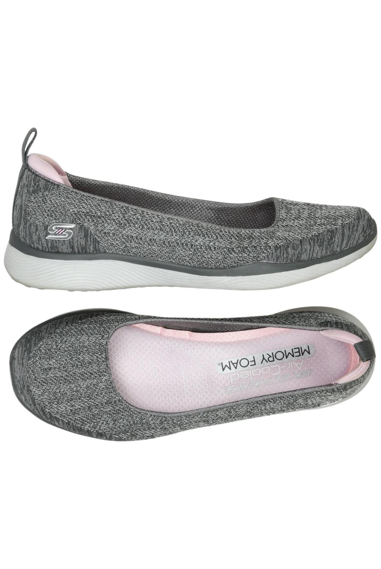 

Skechers Damen Ballerinas, grau, Gr. 36
