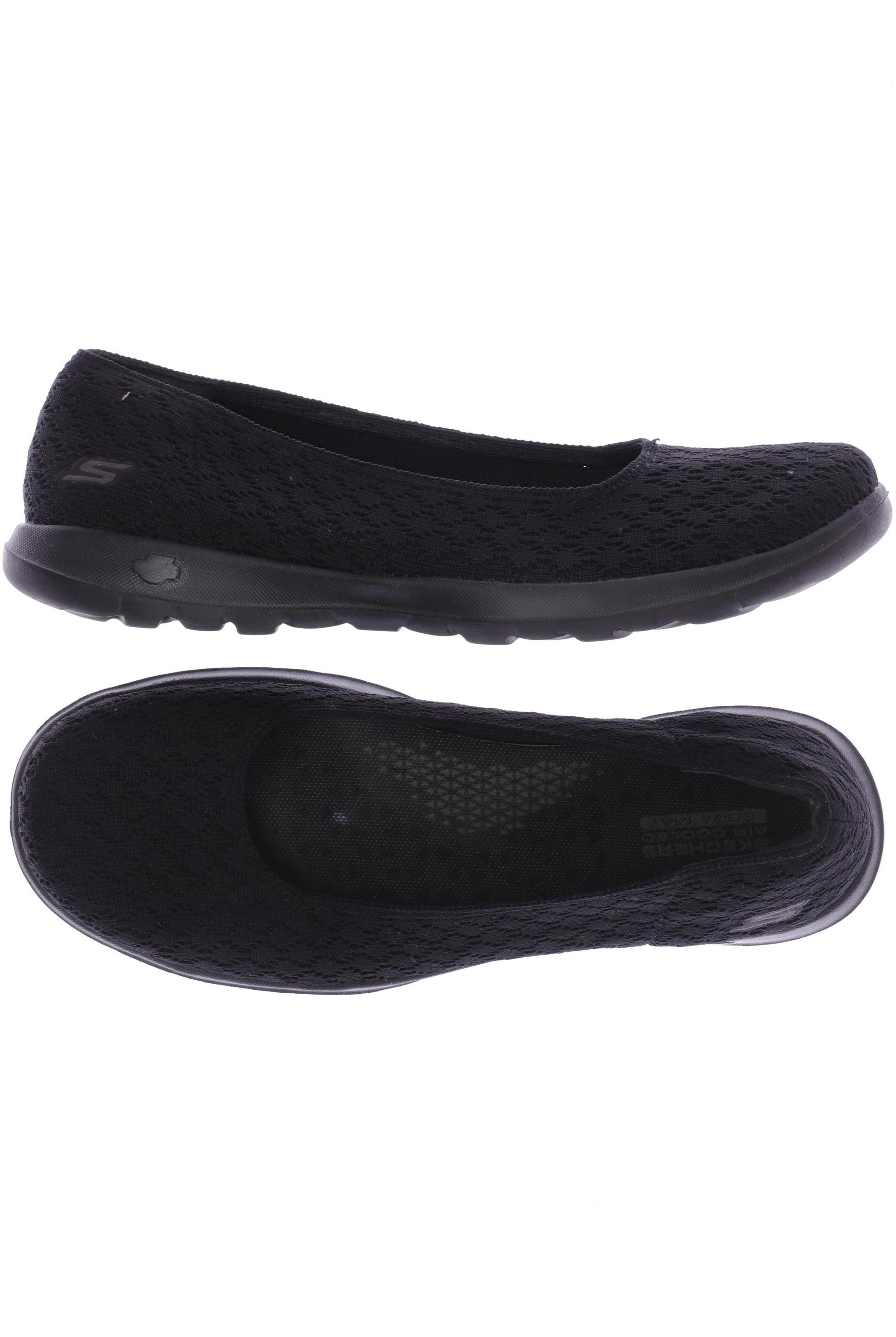 

SKECHERS Damen Ballerinas, schwarz