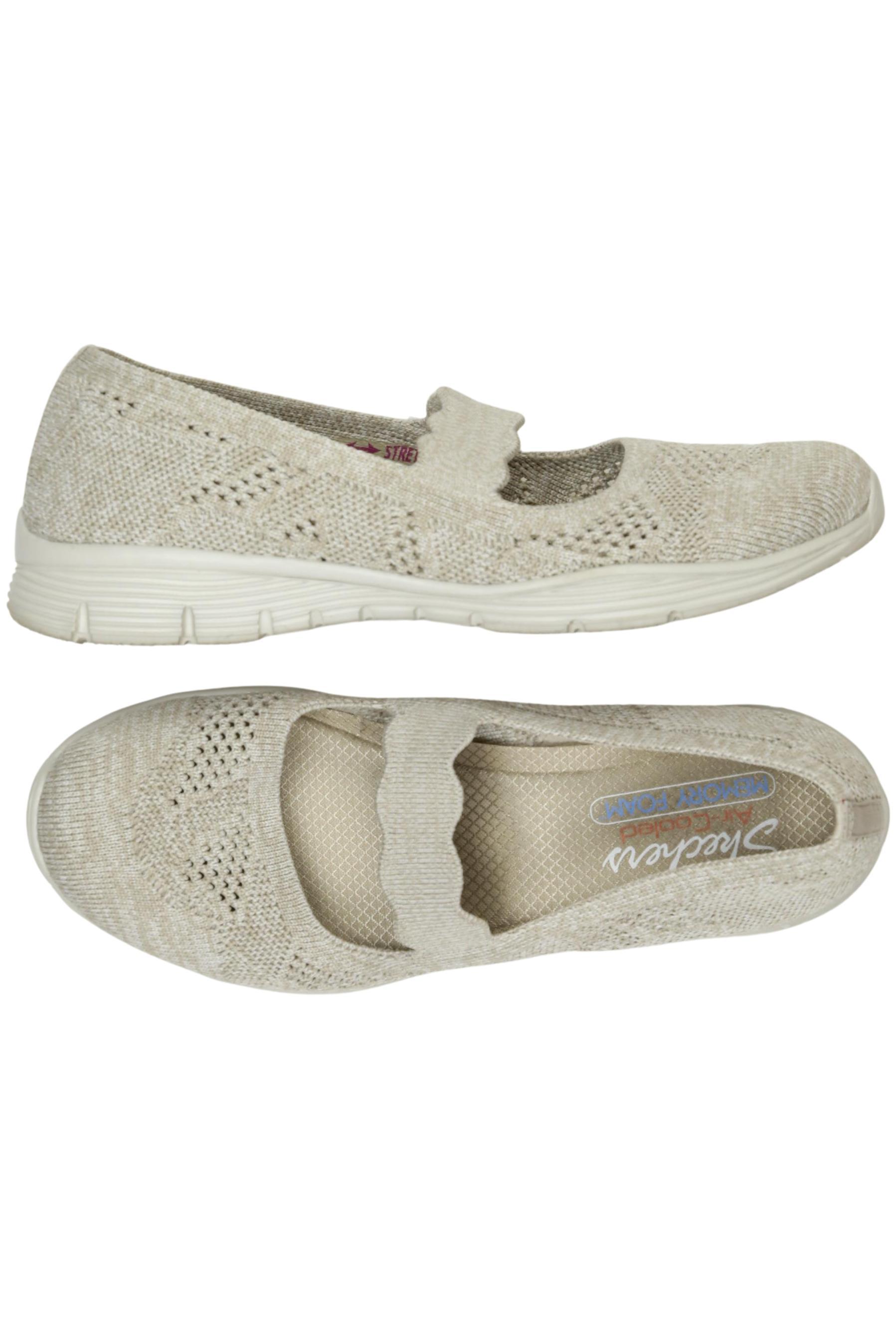 

Skechers Damen Ballerinas, beige, Gr. 38