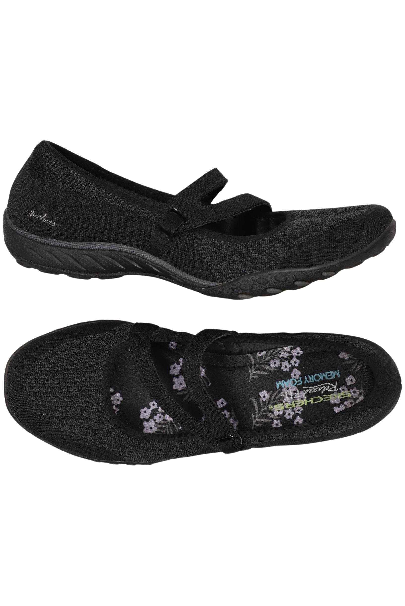 

Skechers Damen Ballerinas, schwarz, Gr. 39
