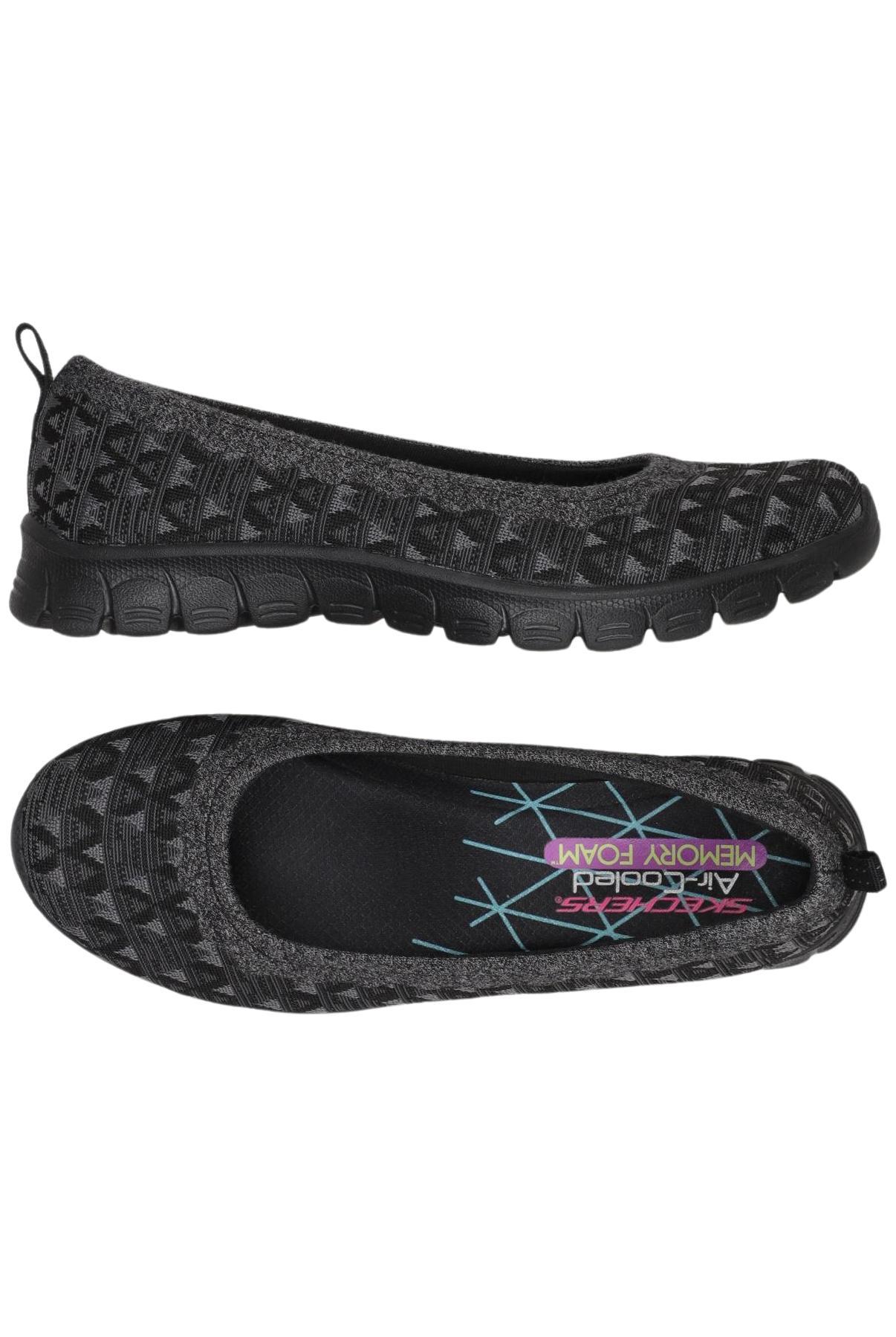 

Skechers Damen Ballerinas, grau, Gr. 37.5