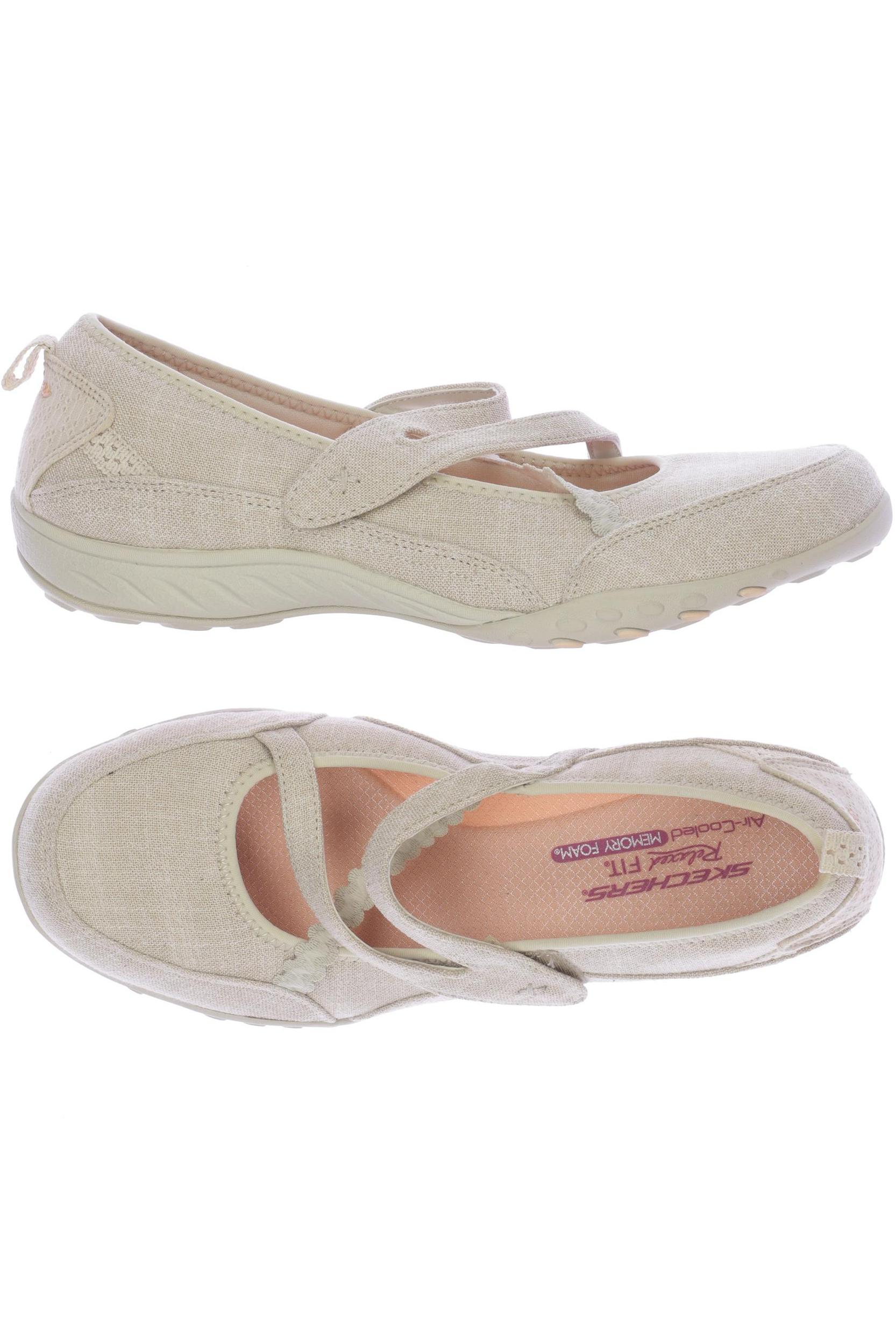 

Skechers Damen Ballerinas, beige, Gr. 41