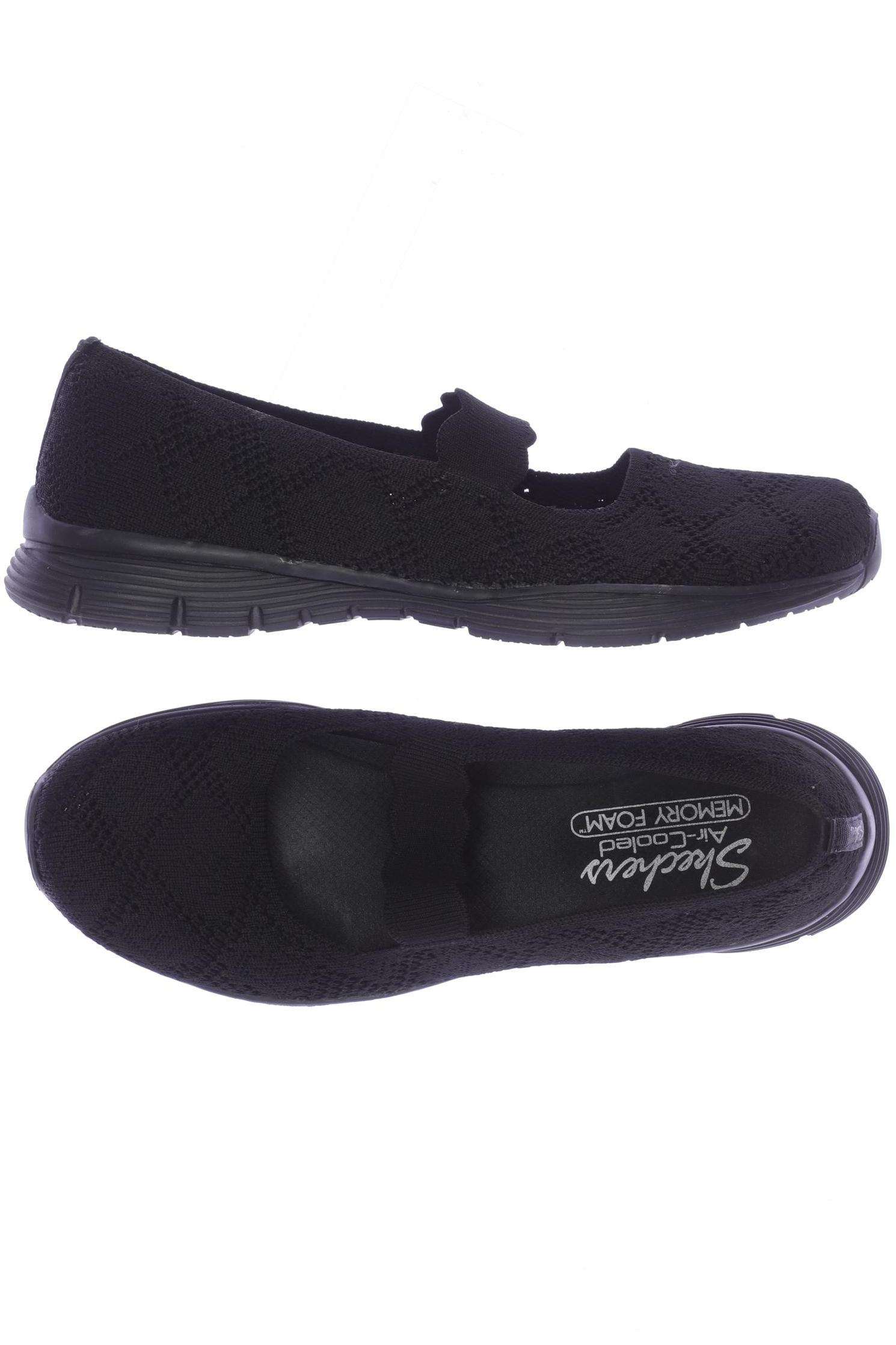 

Skechers Damen Ballerinas, schwarz, Gr. 39