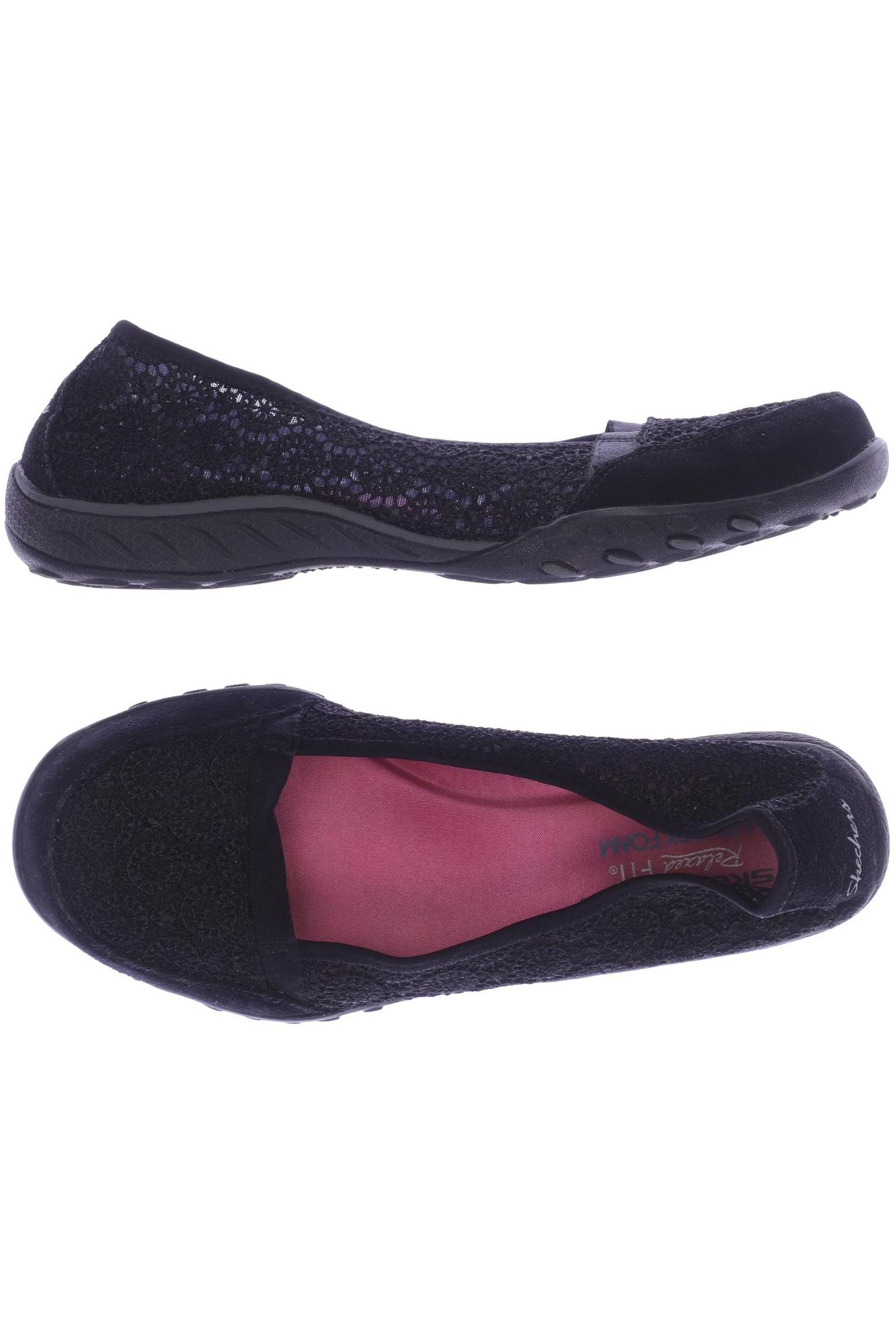 

SKECHERS Damen Ballerinas, schwarz