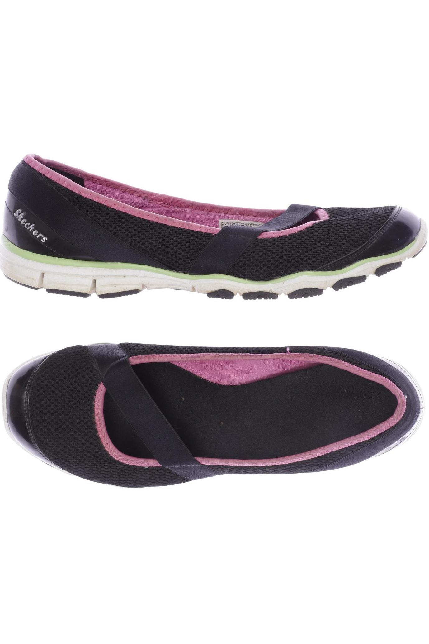 

SKECHERS Damen Ballerinas, schwarz