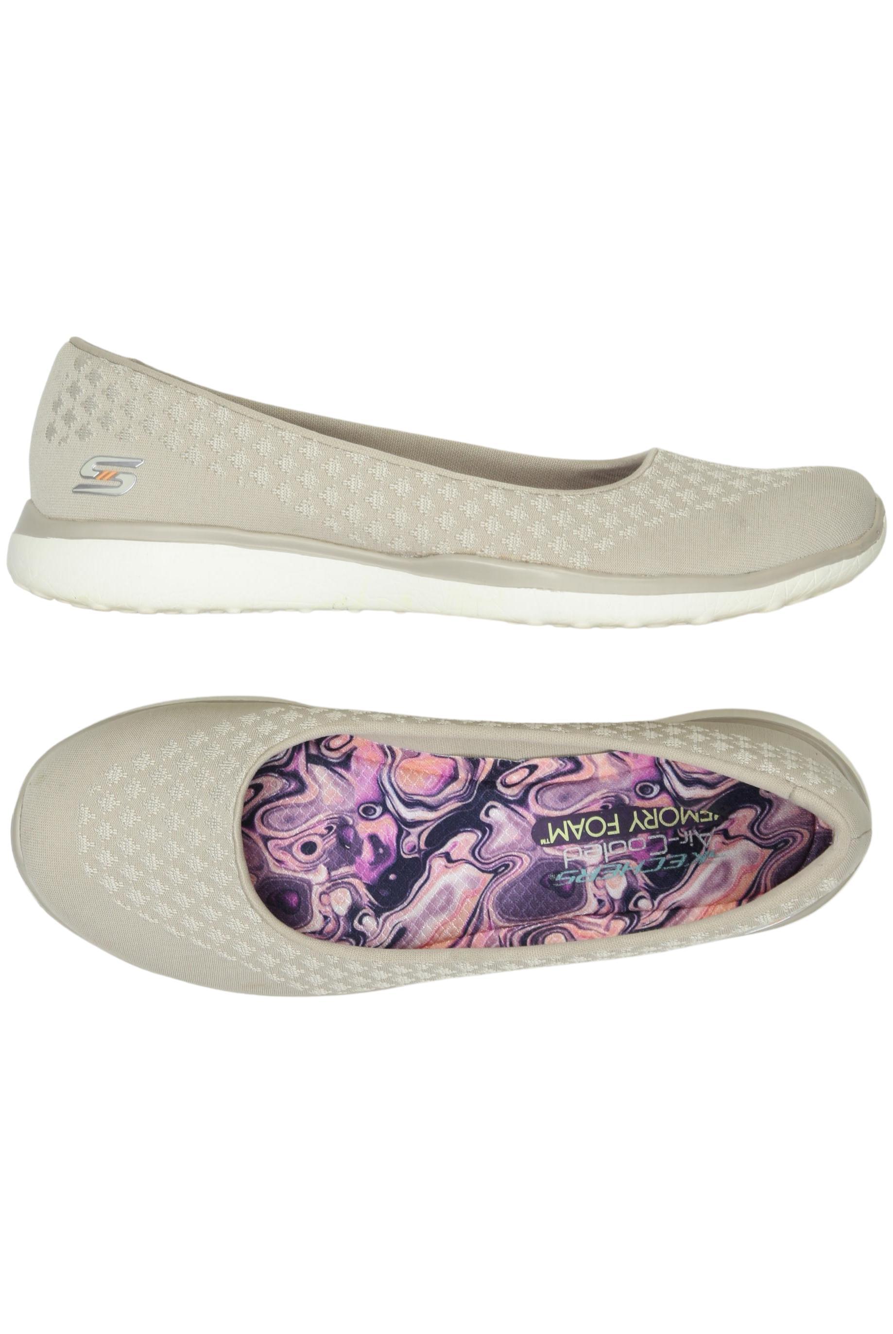 

Skechers Damen Ballerinas, beige, Gr. 40