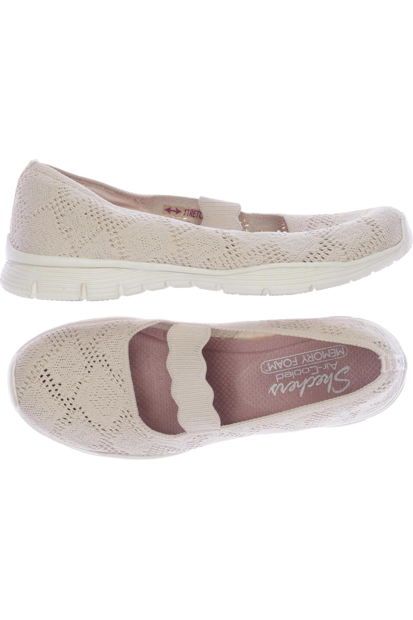 

Skechers Damen Ballerinas, beige, Gr. 38