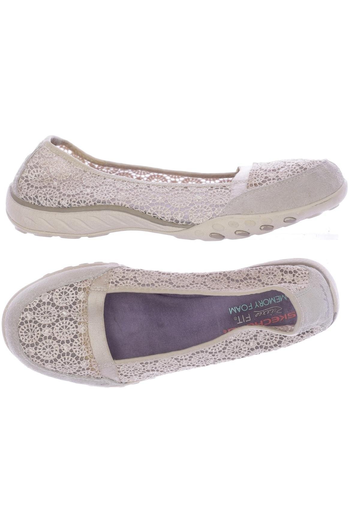 

Skechers Damen Ballerinas, beige, Gr. 37