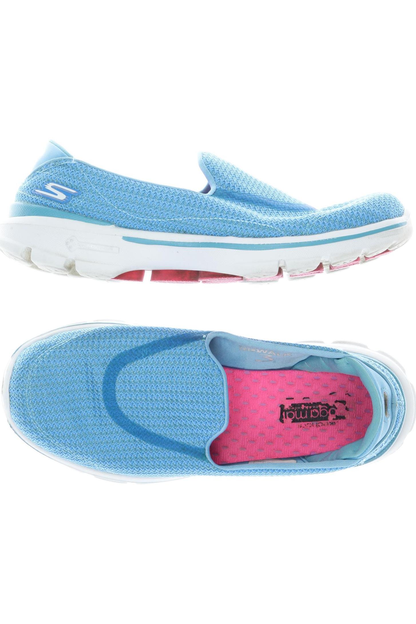

Skechers Damen Halbschuh, blau, Gr. 35