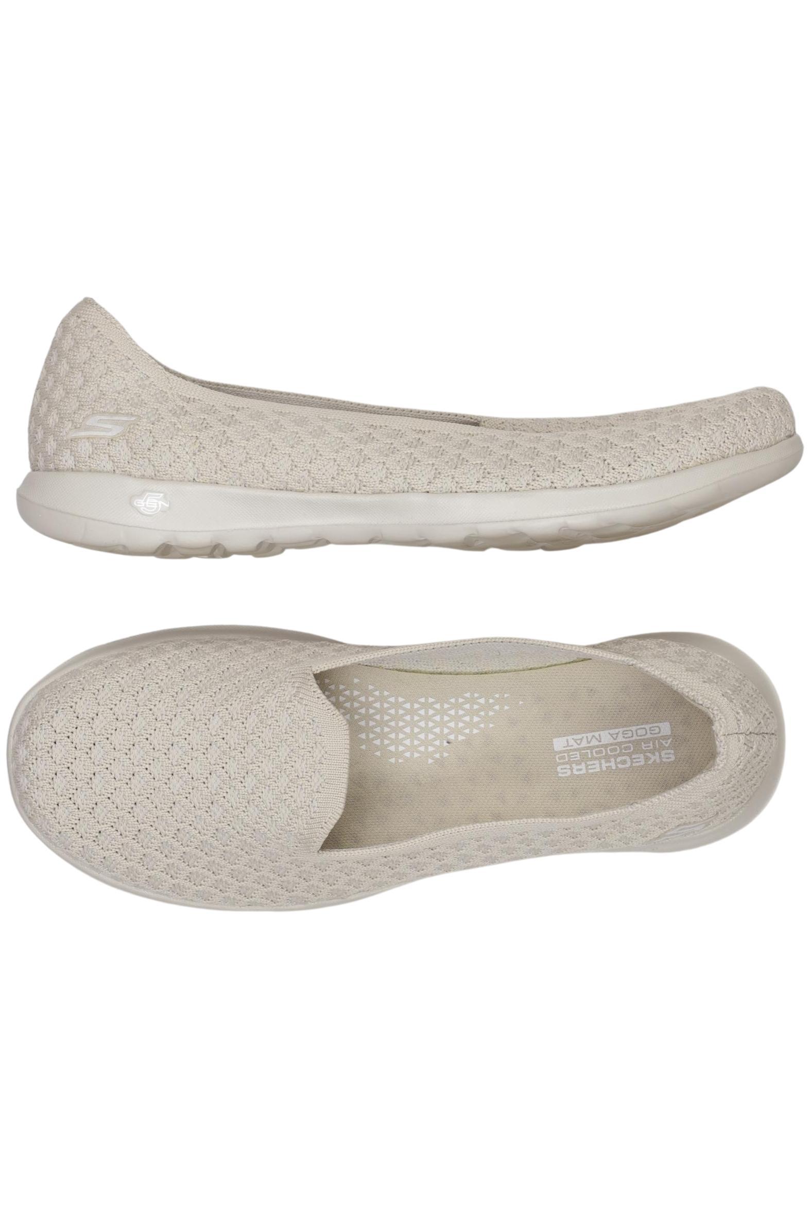 

Skechers Damen Halbschuh, beige, Gr. 37