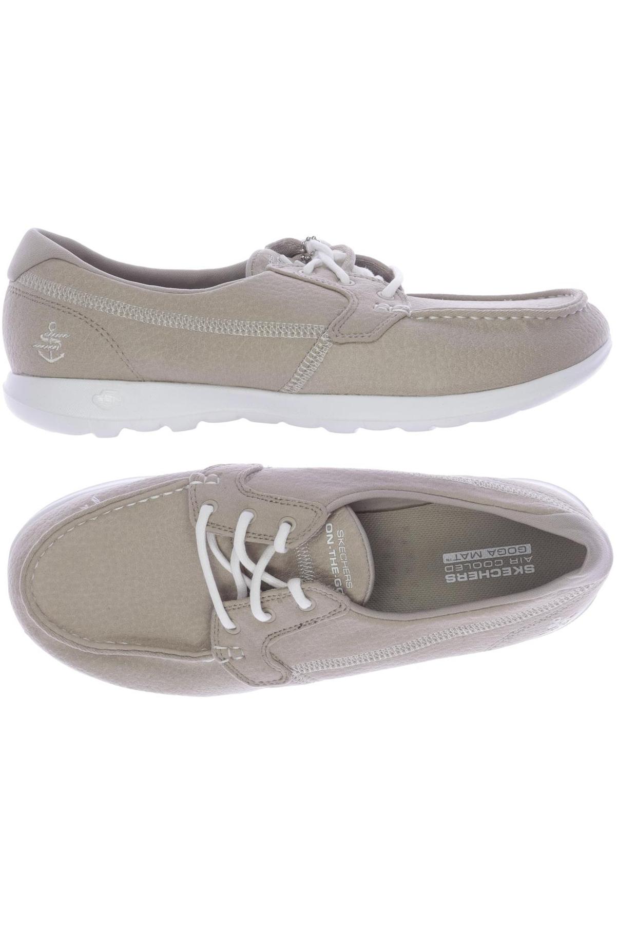 

Skechers Damen Halbschuh, beige, Gr. 39