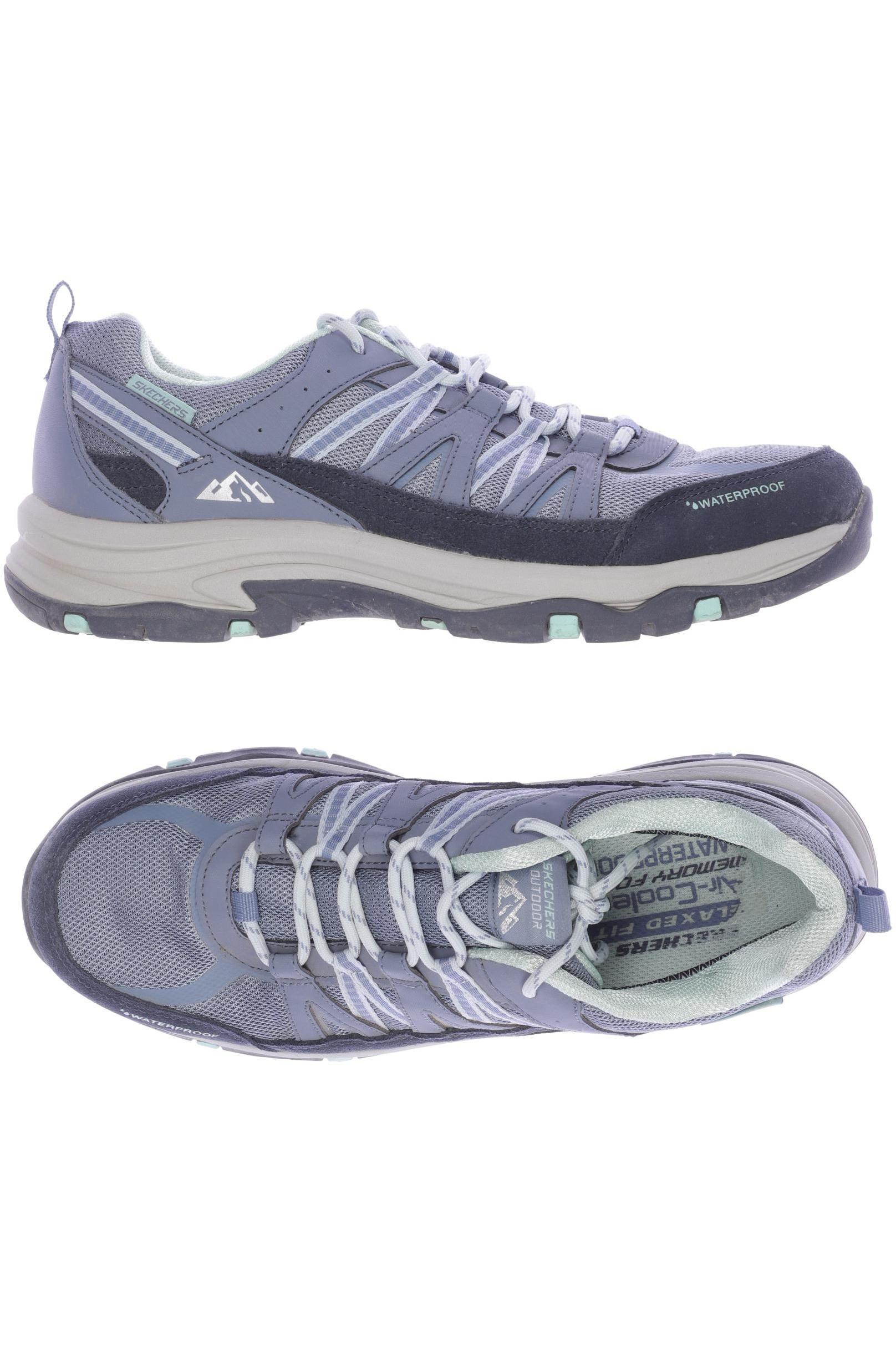 

Skechers Damen Halbschuh, blau, Gr. 41