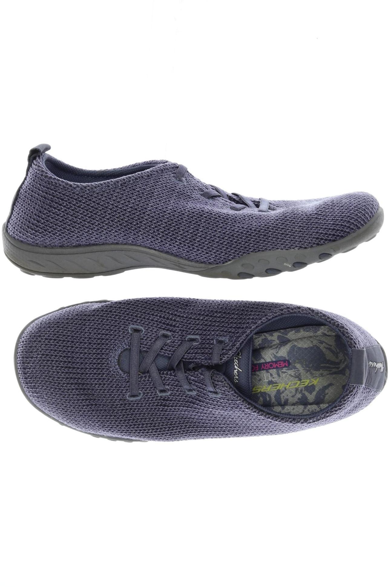

Skechers Damen Halbschuh, blau, Gr. 38.5