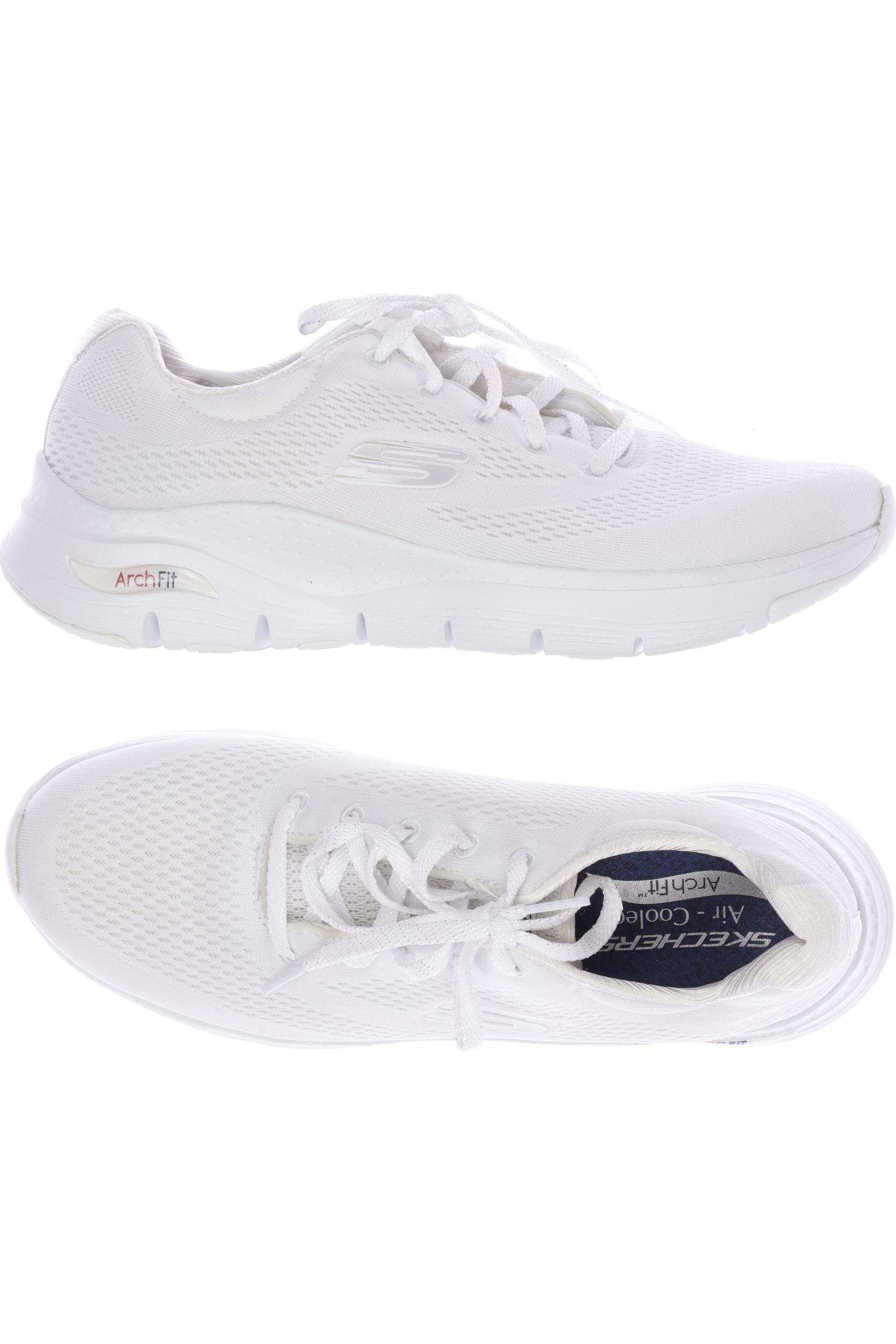 

Skechers Damen Halbschuh, weiß, Gr. 38.5