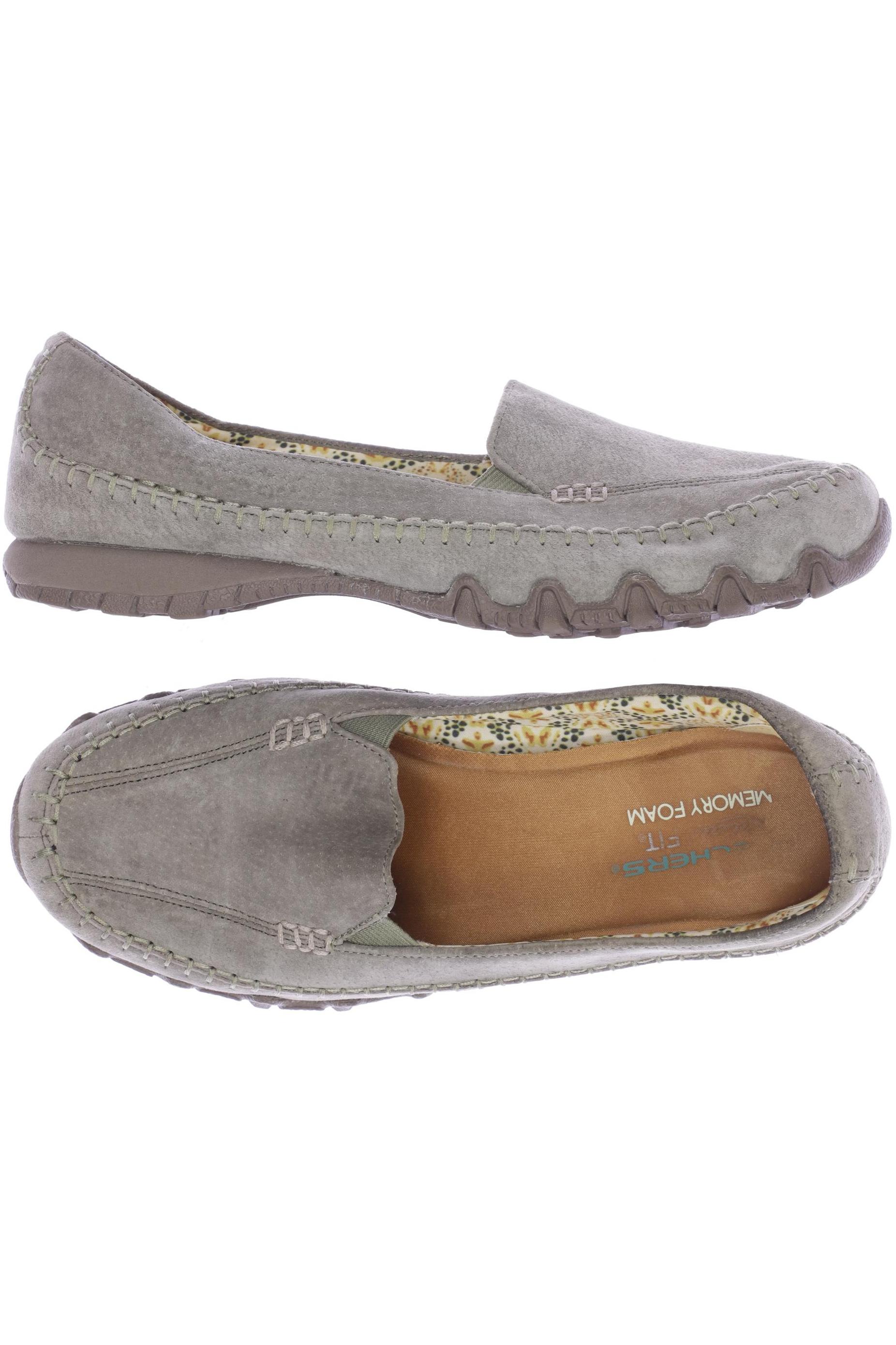 

Skechers Damen Halbschuh, beige, Gr. 39