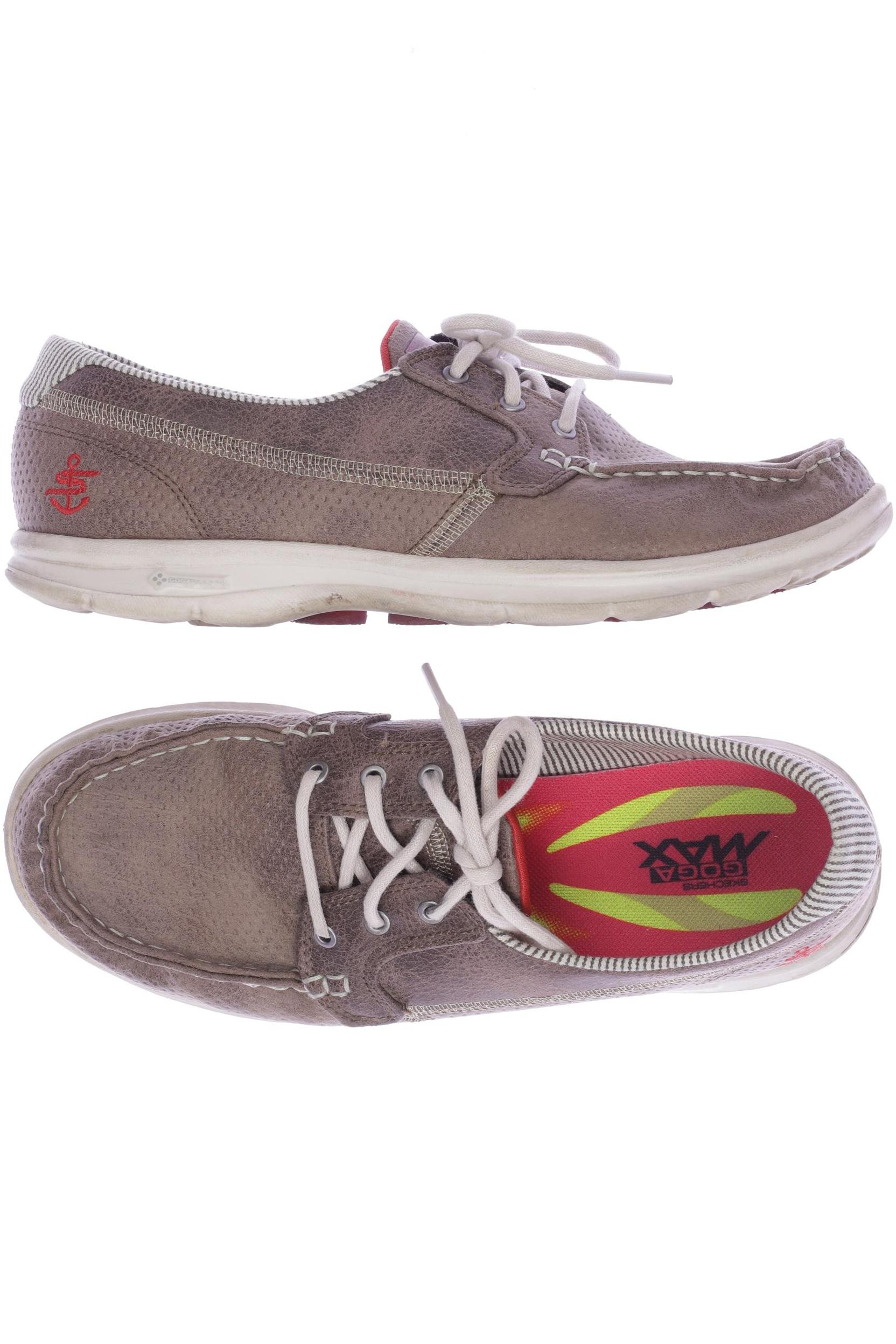 

Skechers Damen Halbschuh, braun, Gr. 38