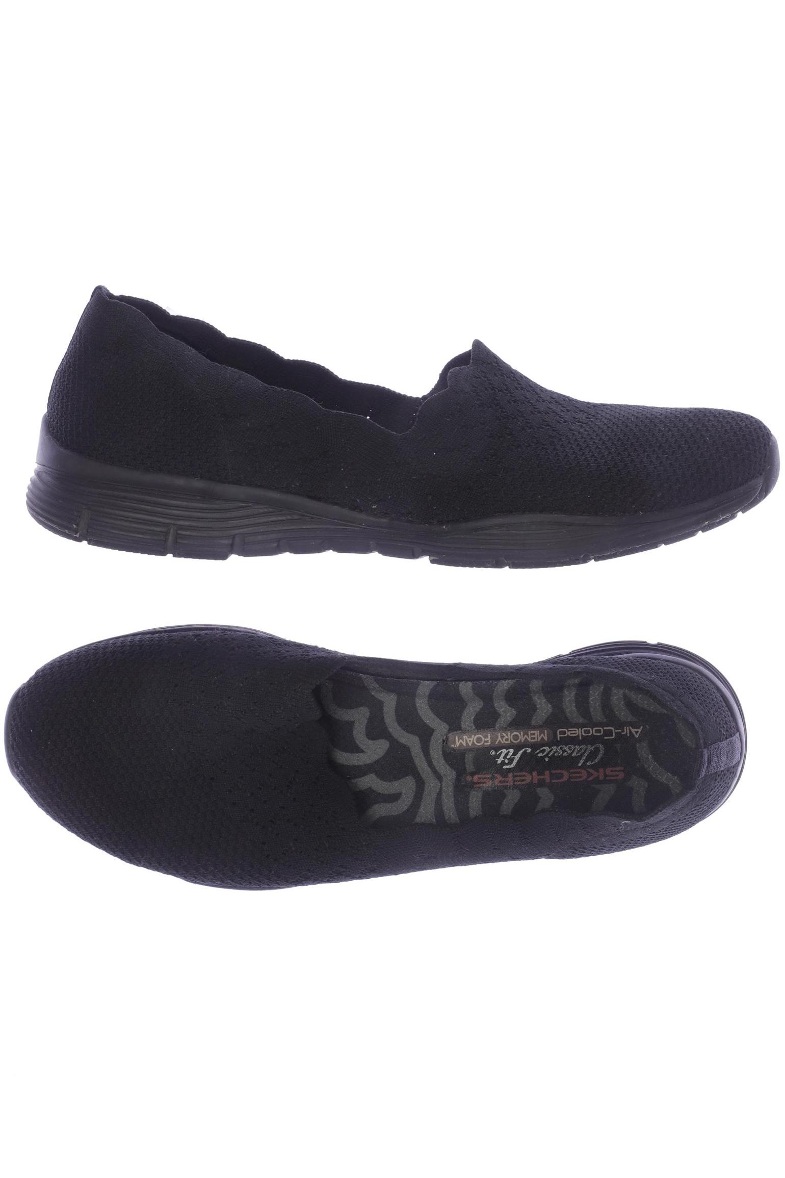 

SKECHERS Damen Halbschuh, schwarz