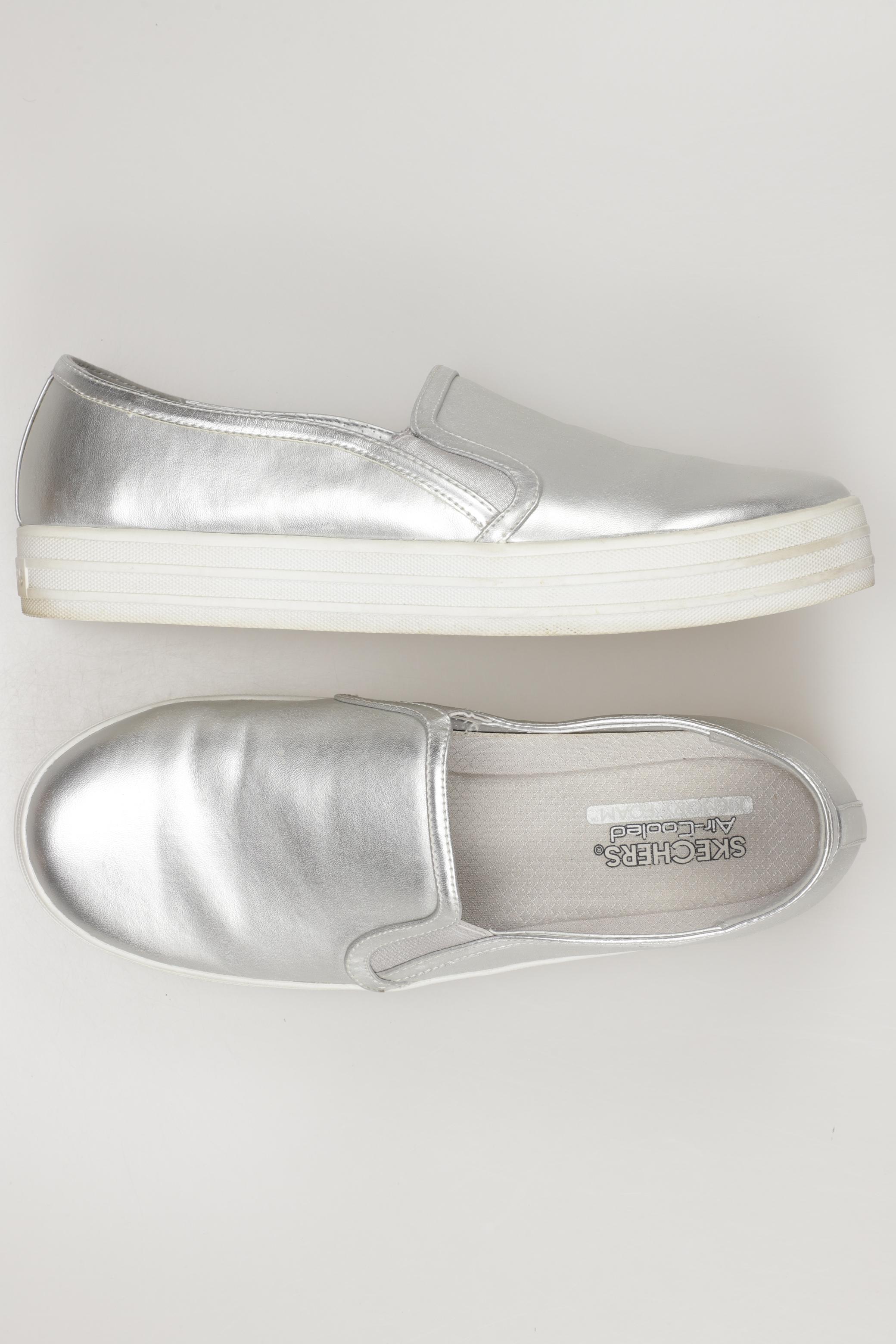 

Skechers Damen Halbschuh, silber, Gr. 40