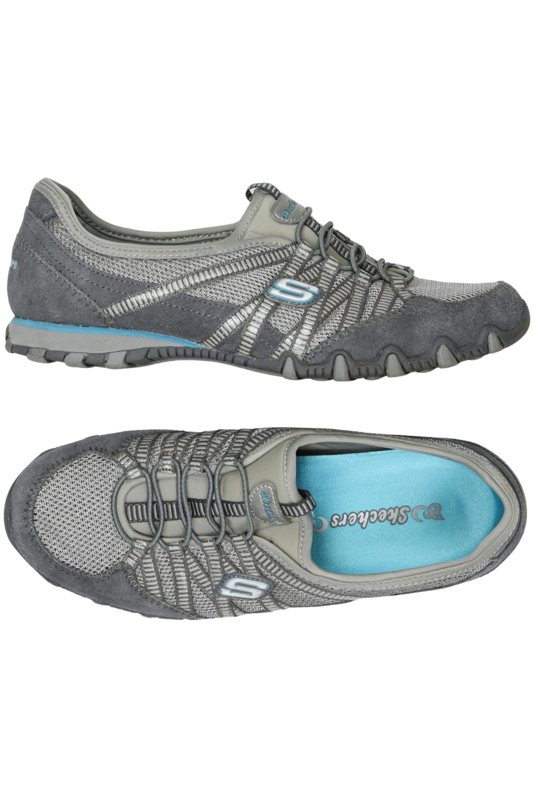 

Skechers Damen Halbschuh, grau, Gr. 37