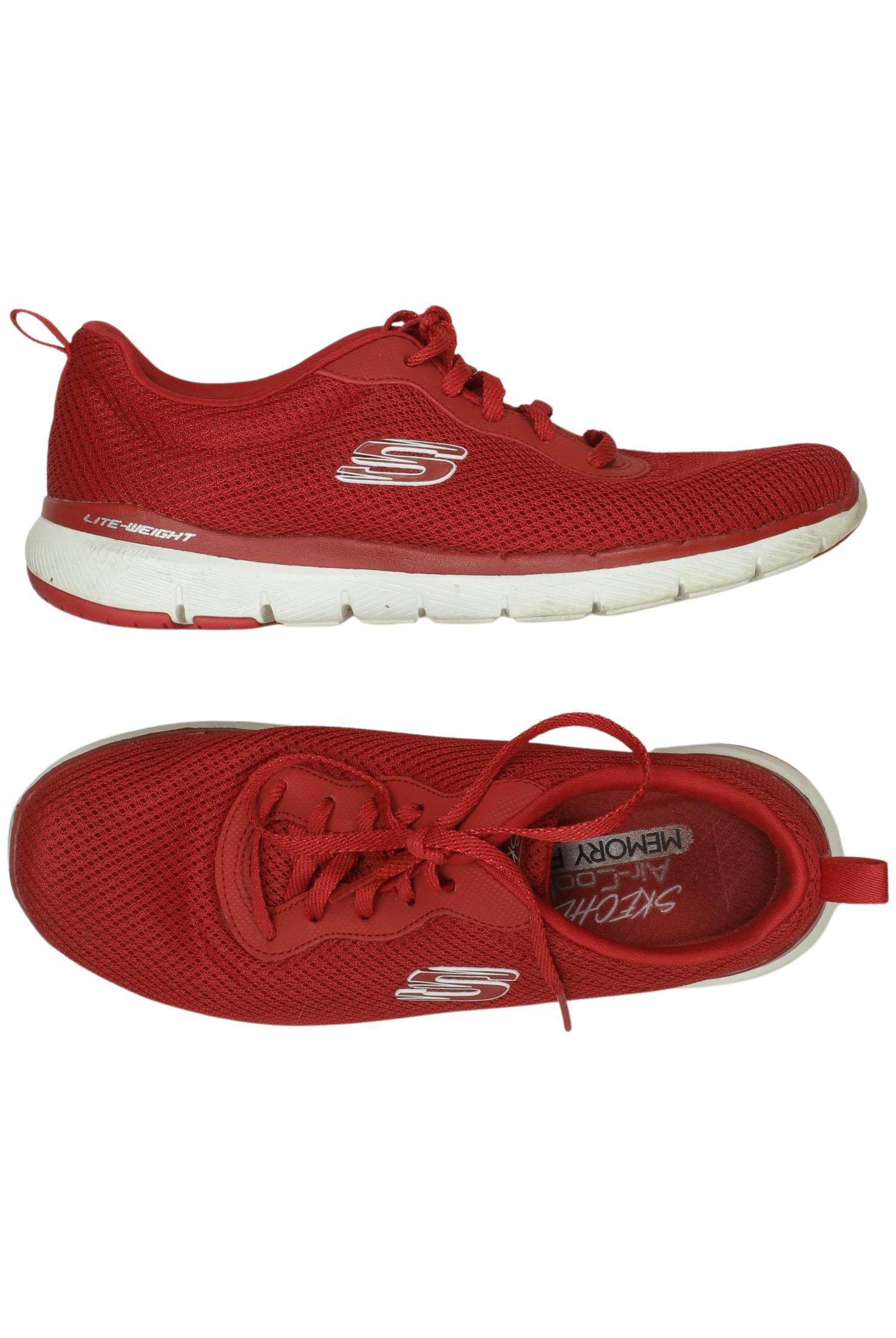 

Skechers Damen Halbschuh, rot, Gr. 37